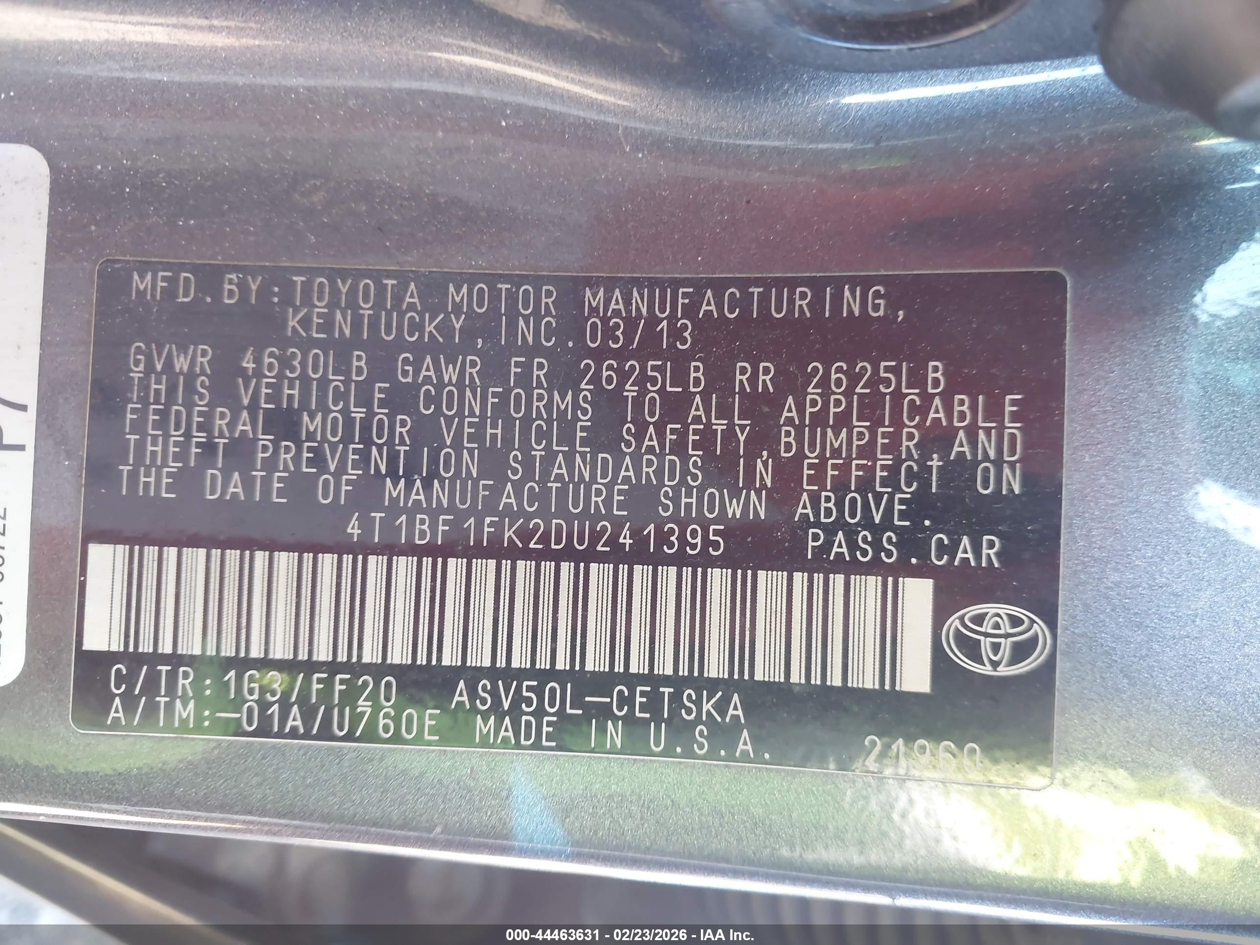 TOYOTA CAMRY image 9