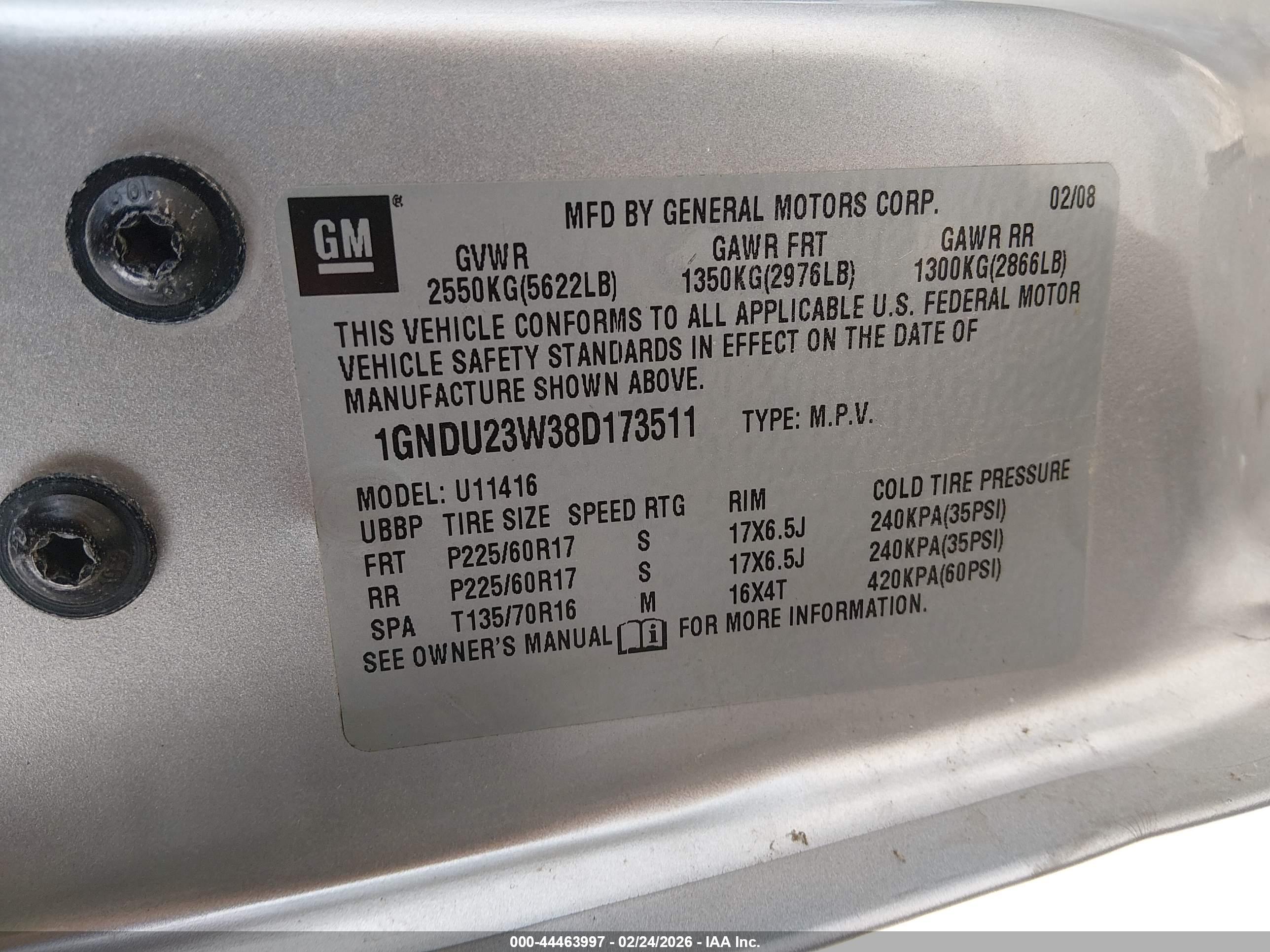 CHEVROLET UPLANDER image 9