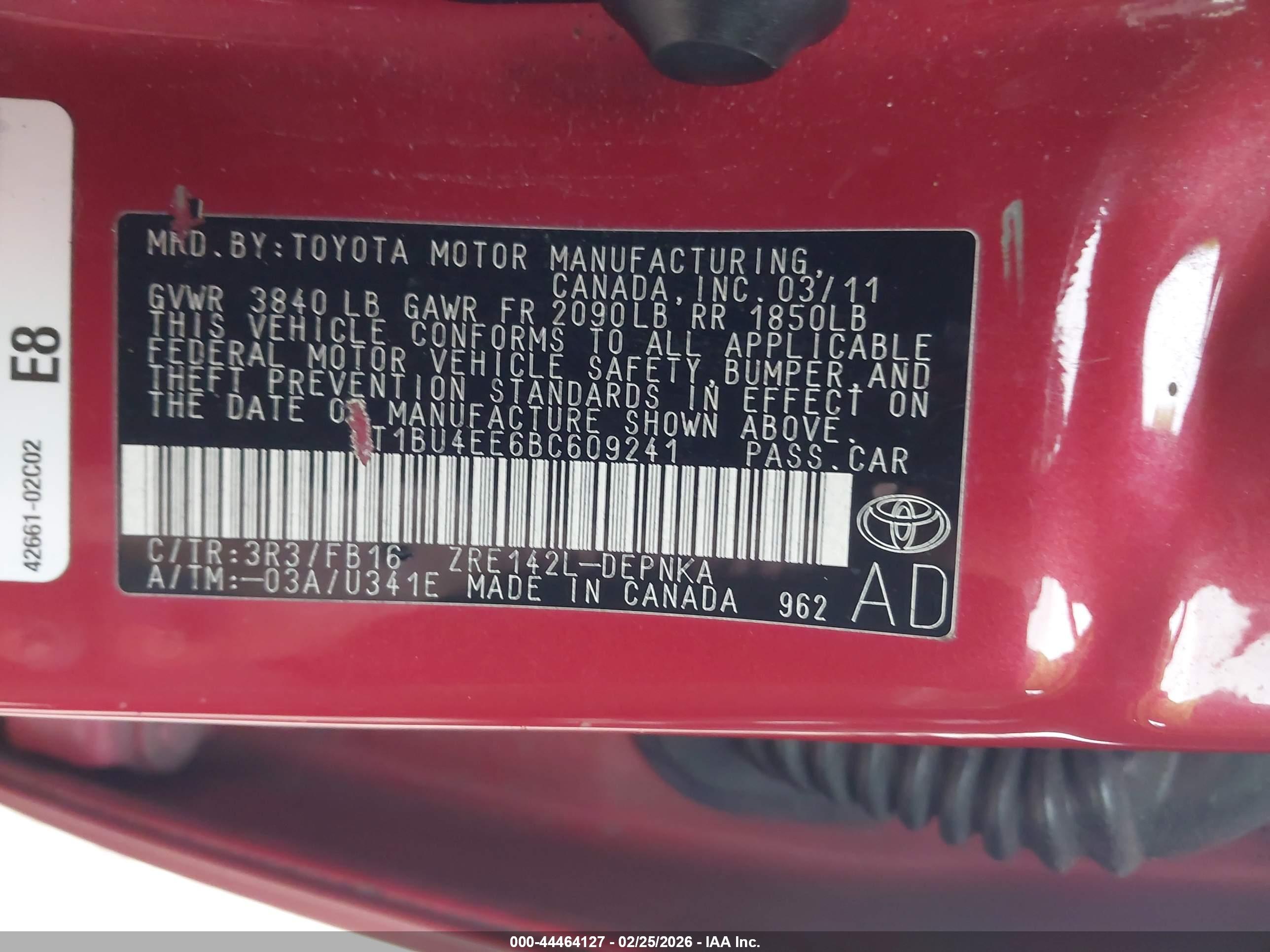 TOYOTA COROLLA image 9
