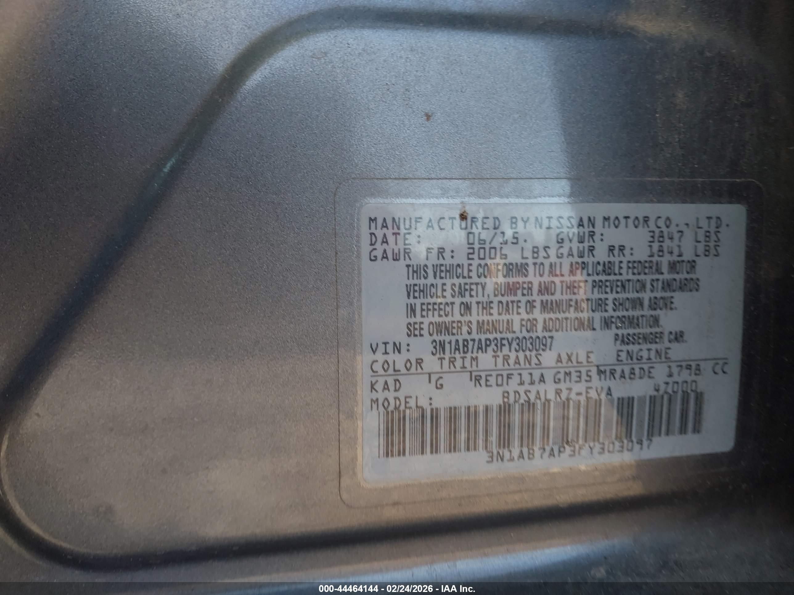 NISSAN SENTRA image 9