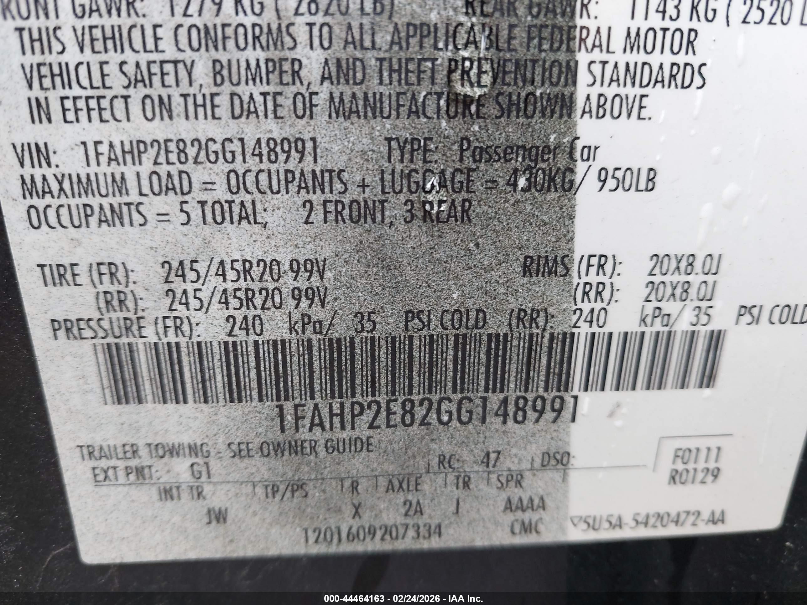 FORD TAURUS image 9