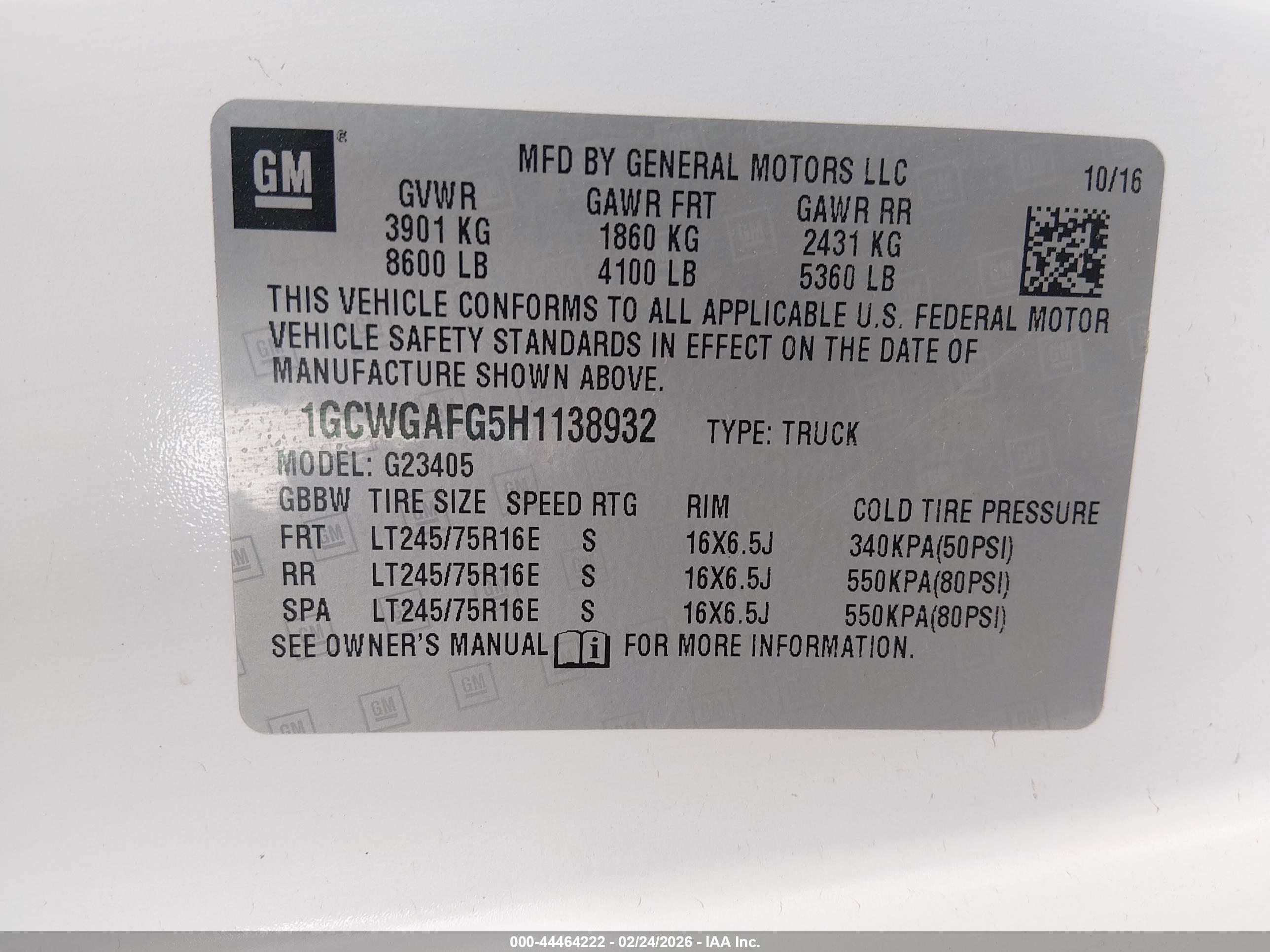 CHEVROLET EXPRESS image 9