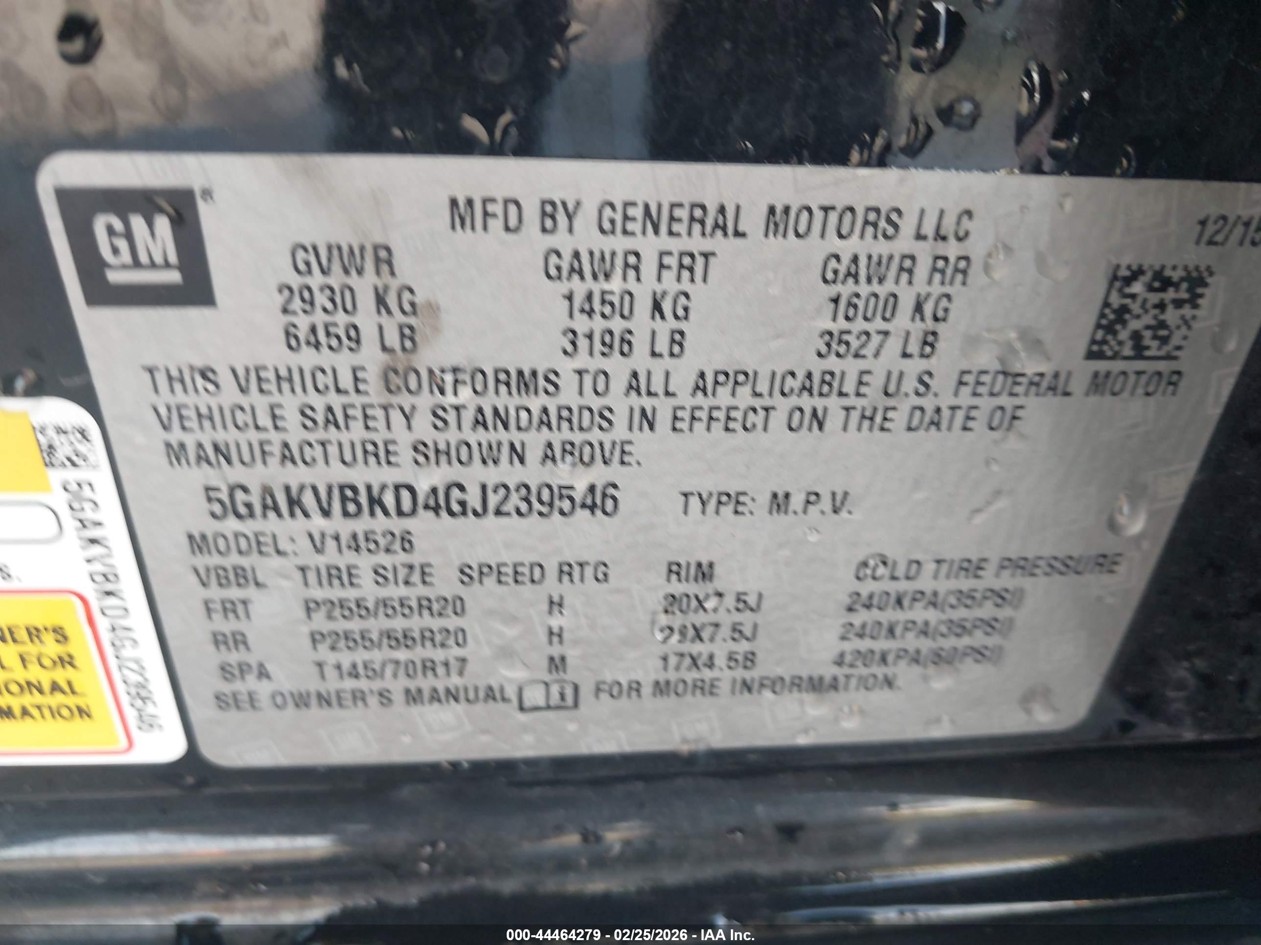 BUICK ENCLAVE image 9