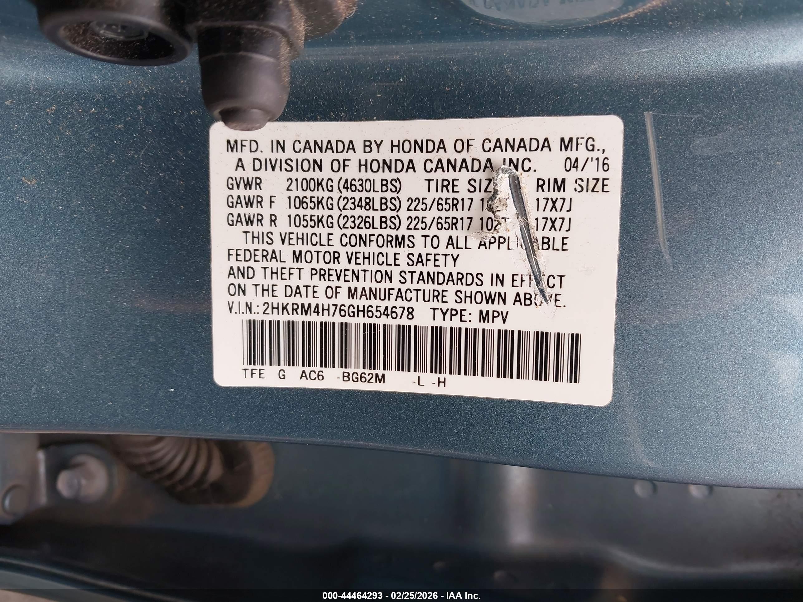 HONDA CR-V image 9