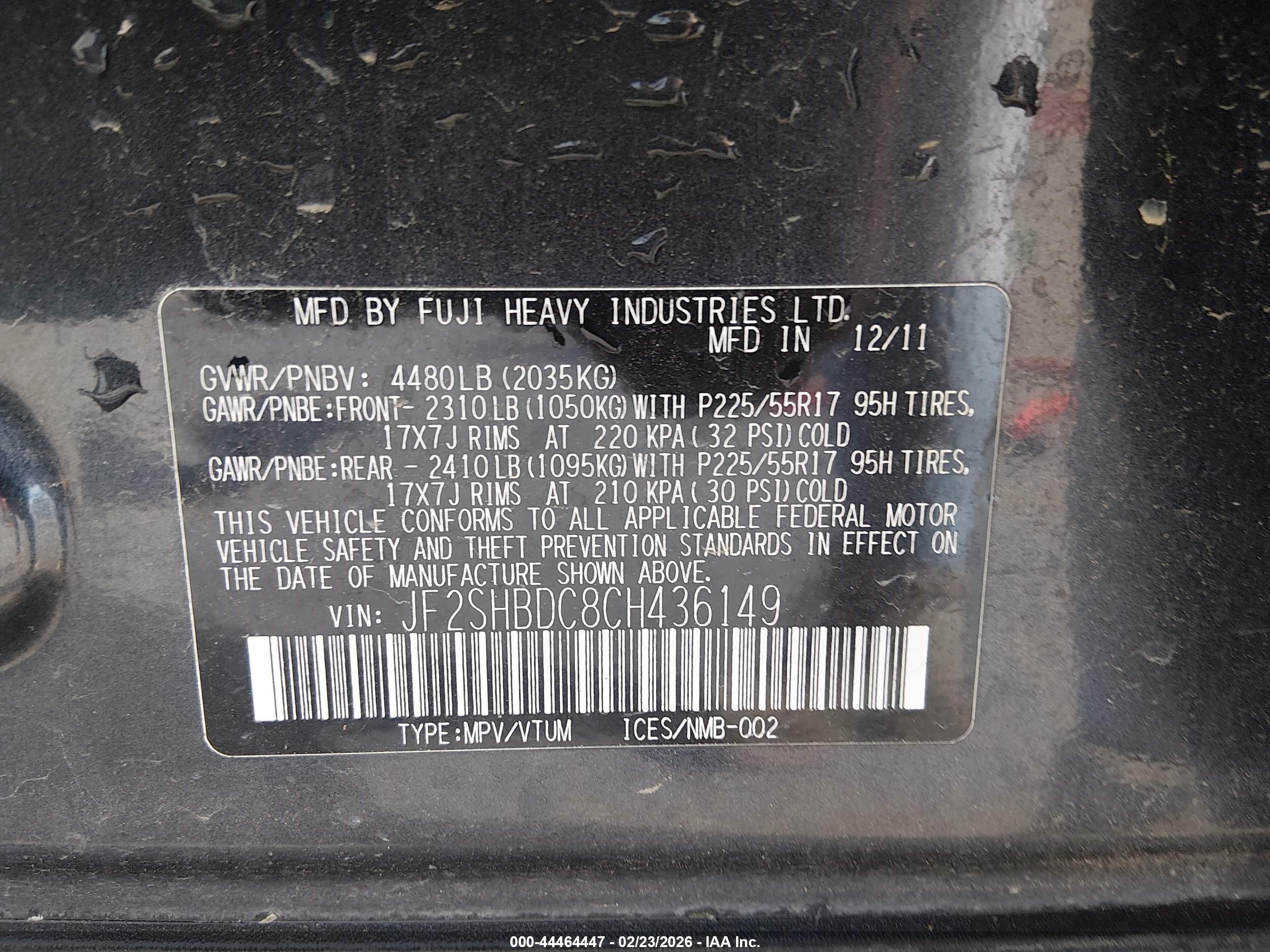 SUBARU FORESTER image 9