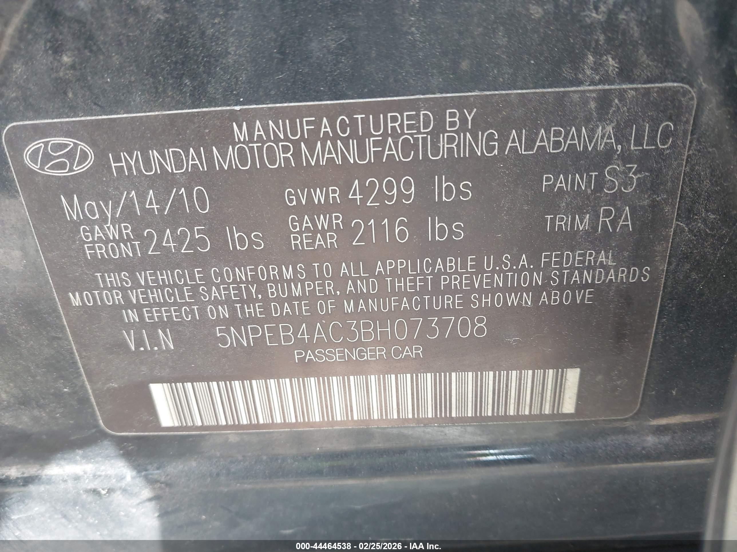 HYUNDAI SONATA image 9