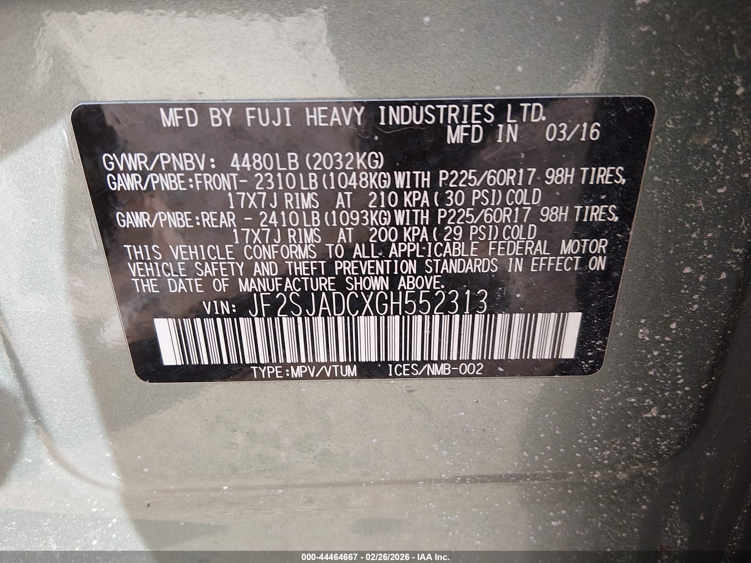 SUBARU FORESTER image 9