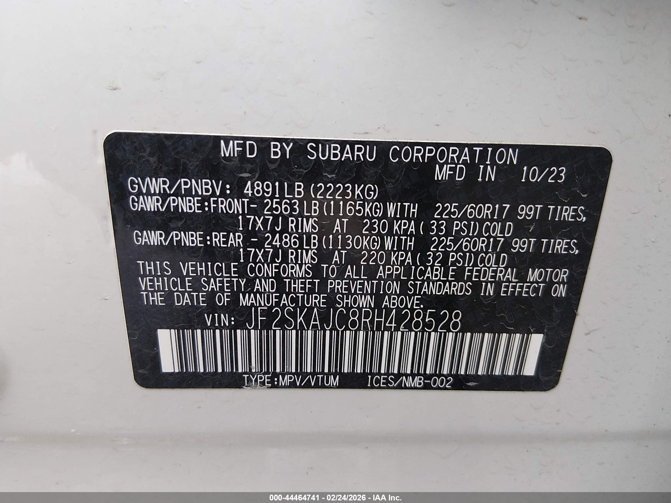 SUBARU FORESTER image 9