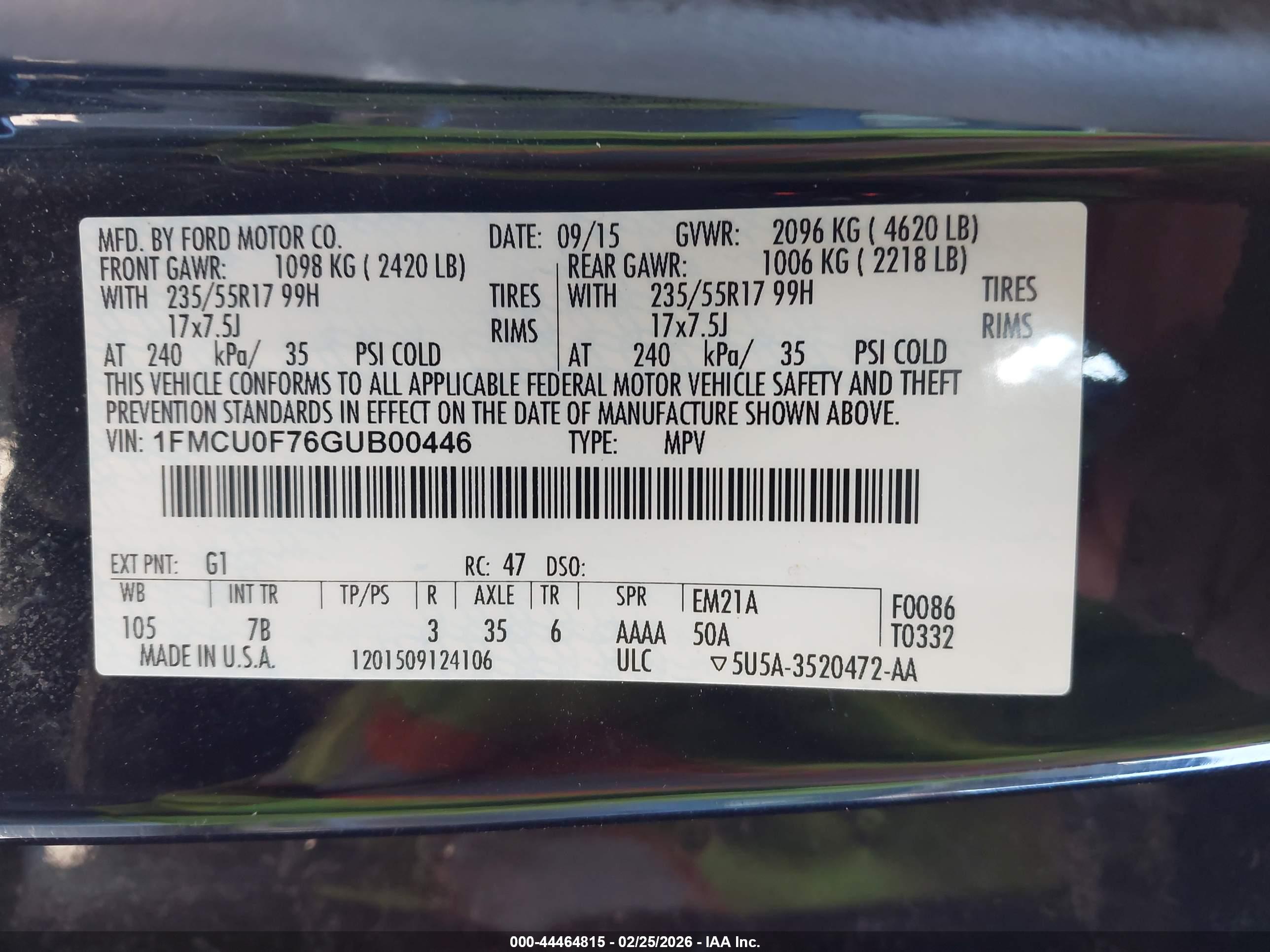 FORD ESCAPE image 9