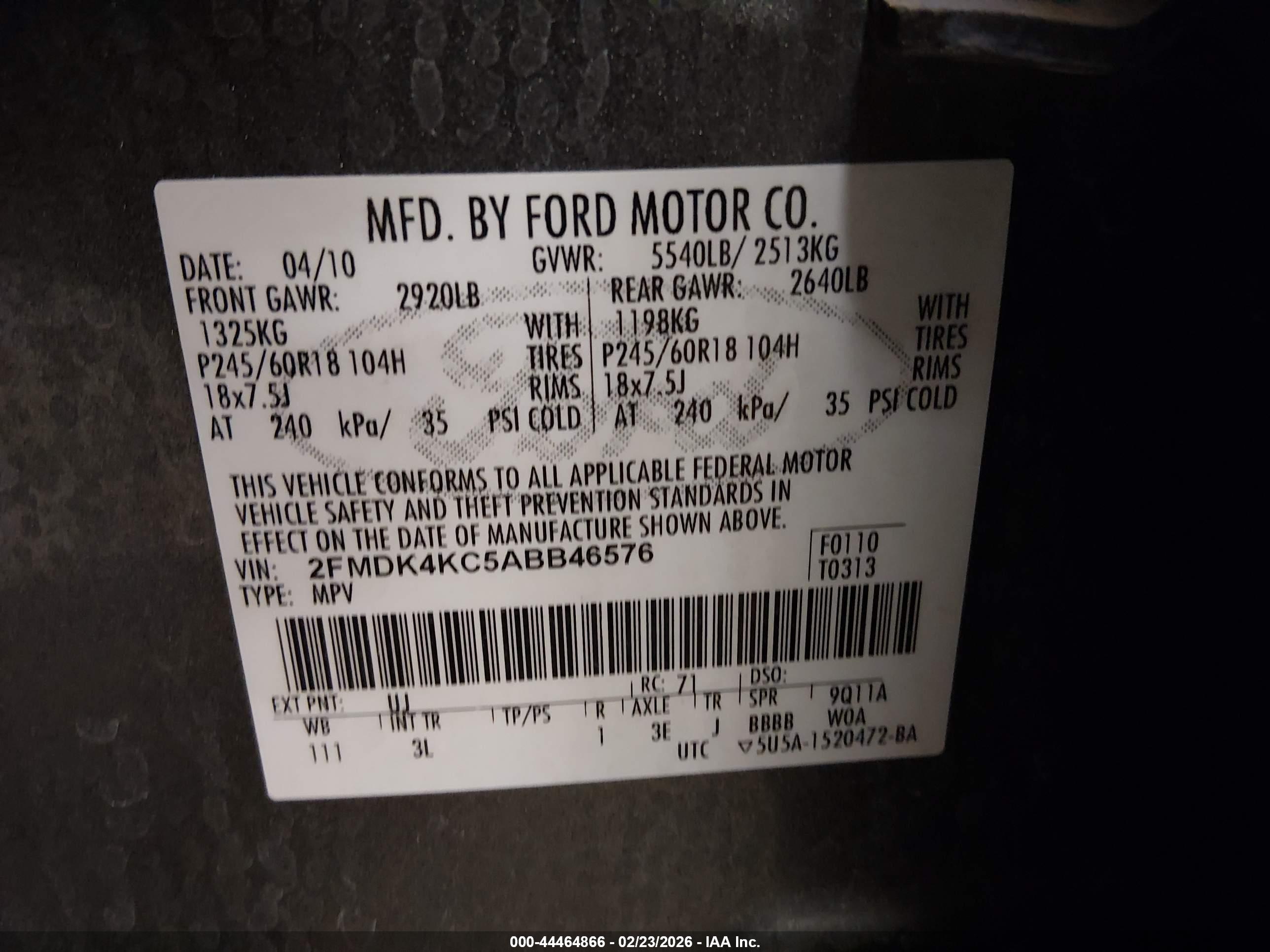 FORD EDGE image 9