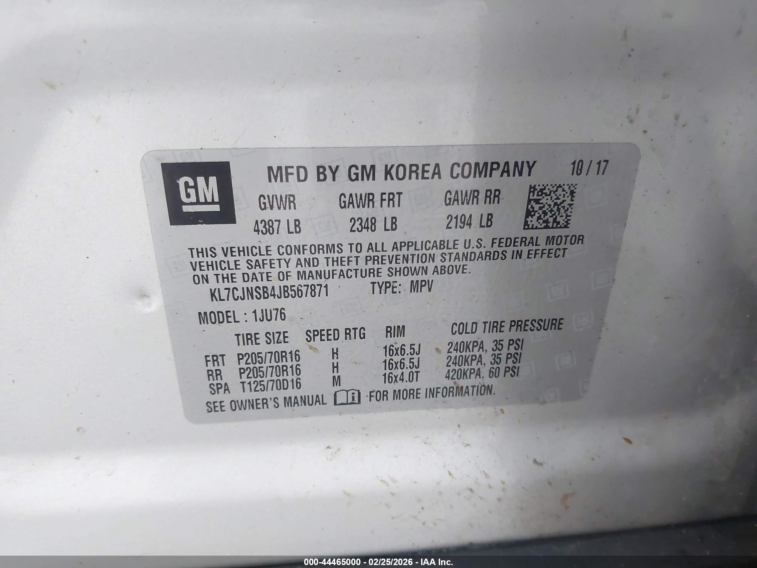 CHEVROLET TRAX image 9