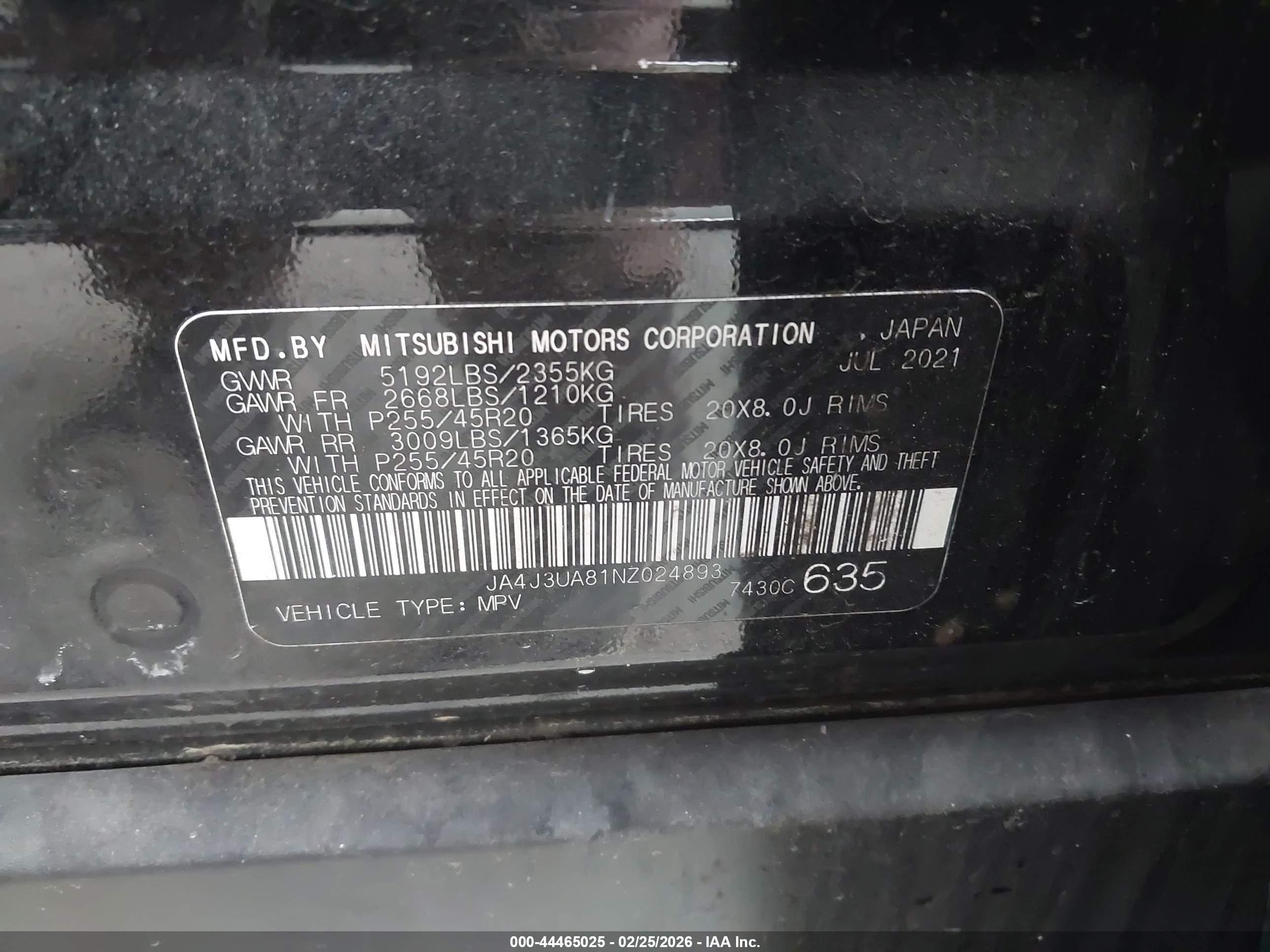 MITSUBISHI OUTLANDER image 9
