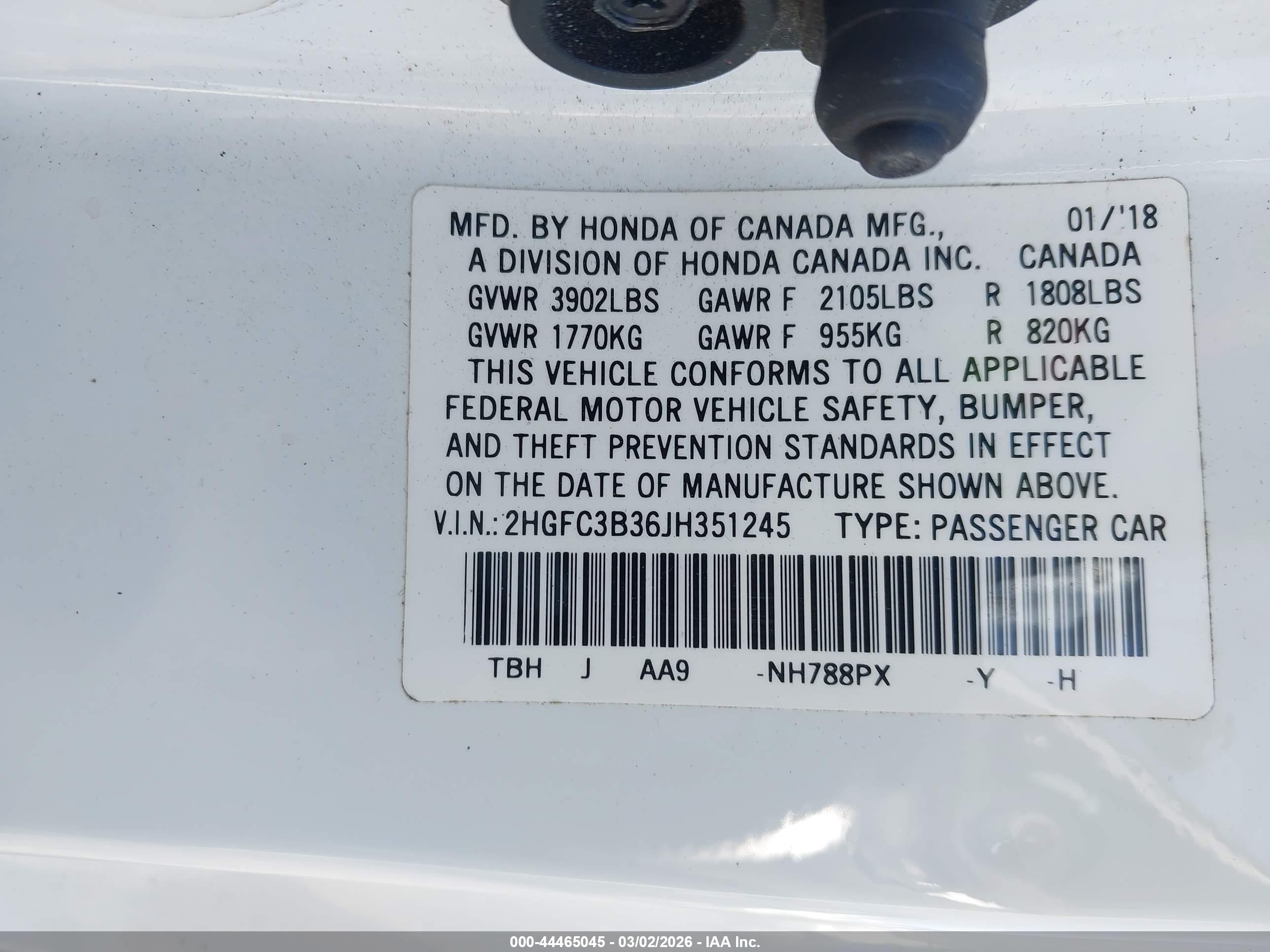 HONDA CIVIC image 9