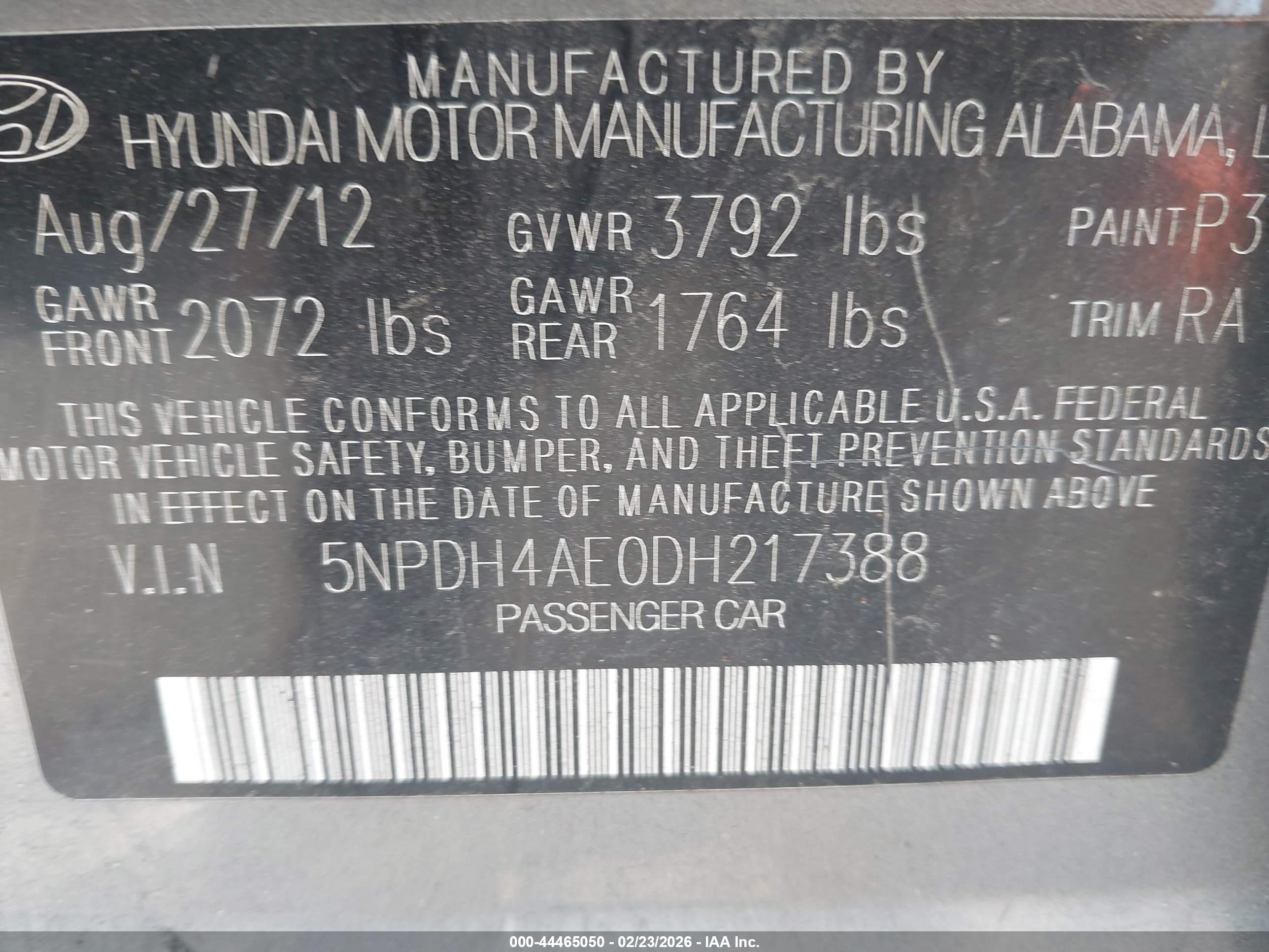 HYUNDAI ELANTRA image 9