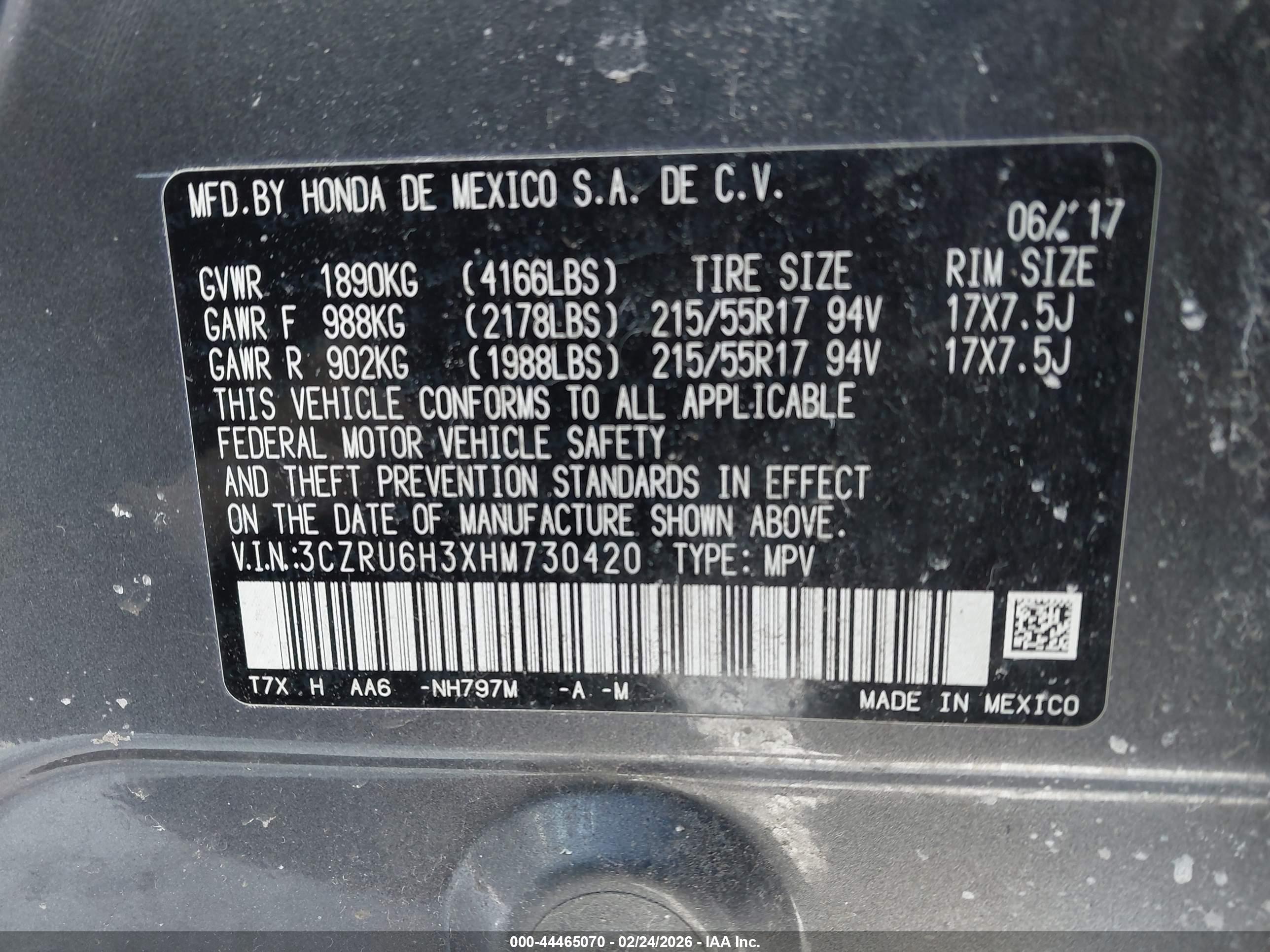 HONDA HR-V image 9