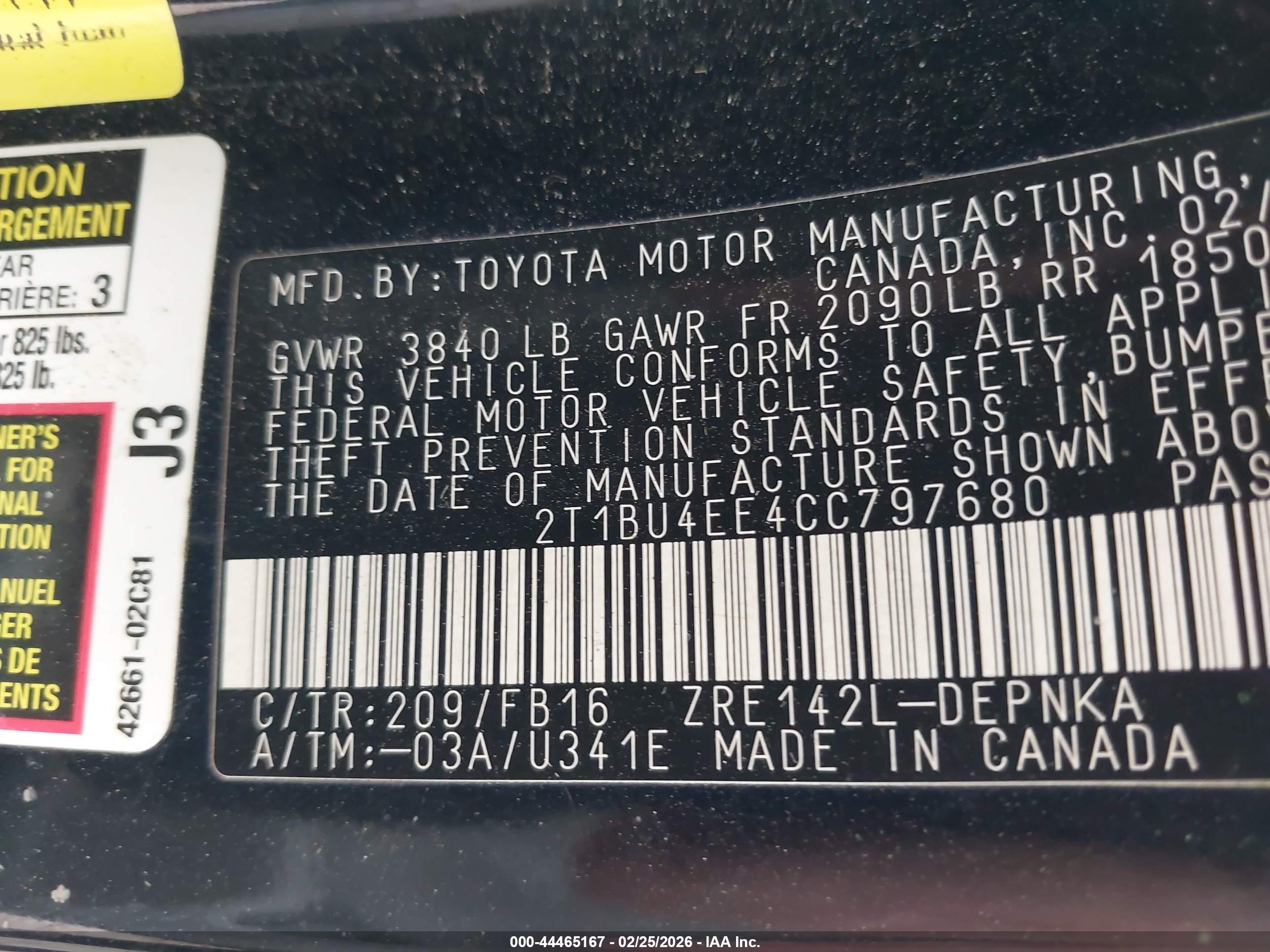 TOYOTA COROLLA image 9