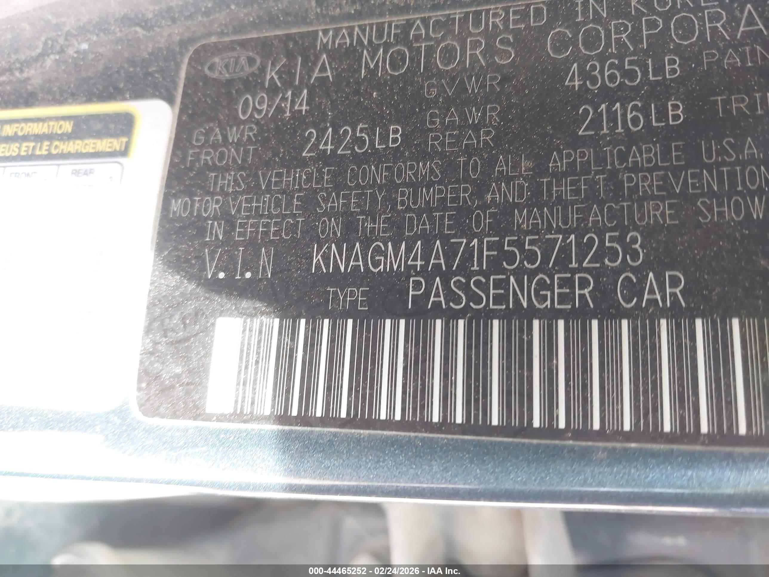 KIA OPTIMA image 9