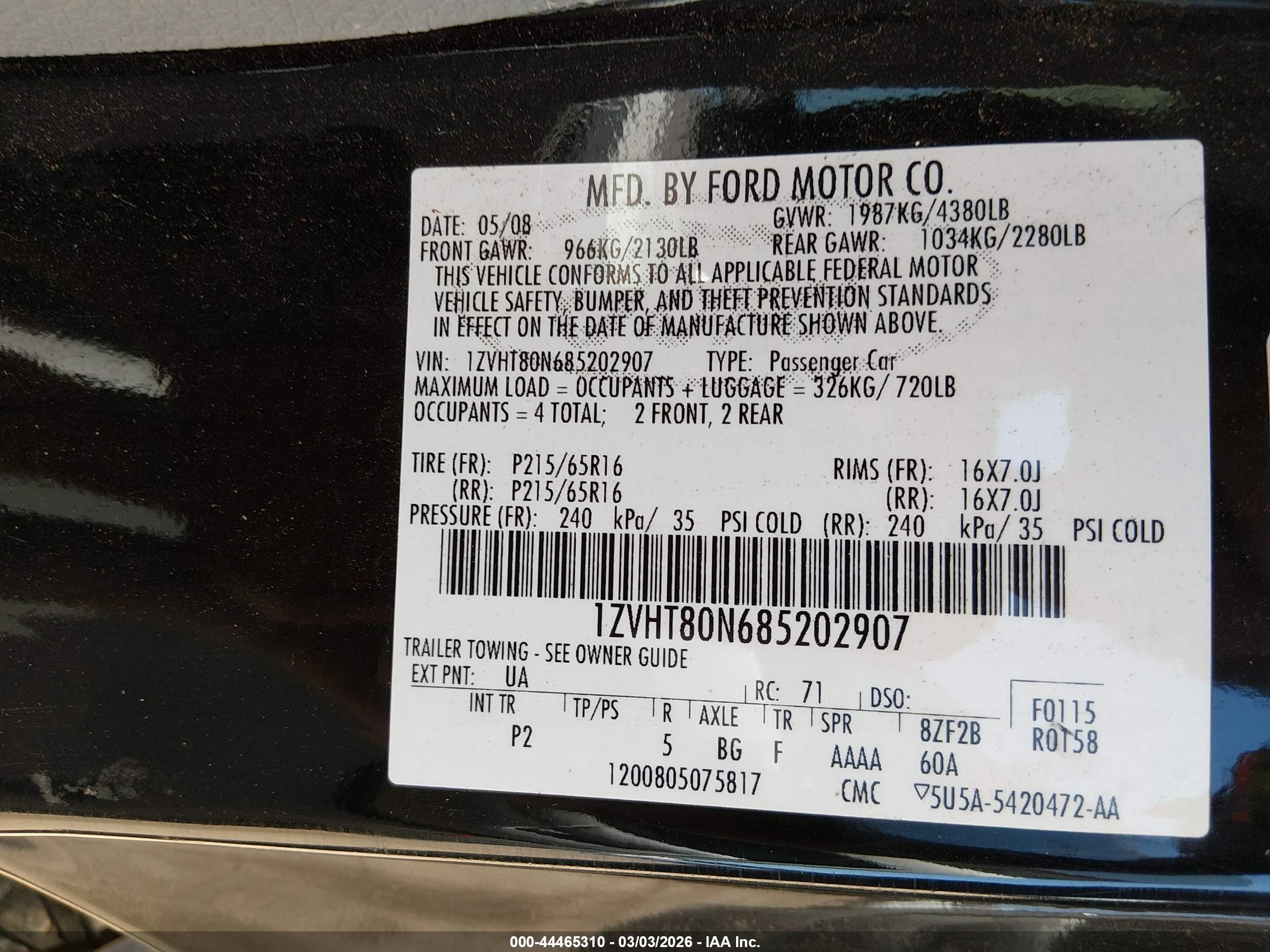 FORD MUSTANG image 9