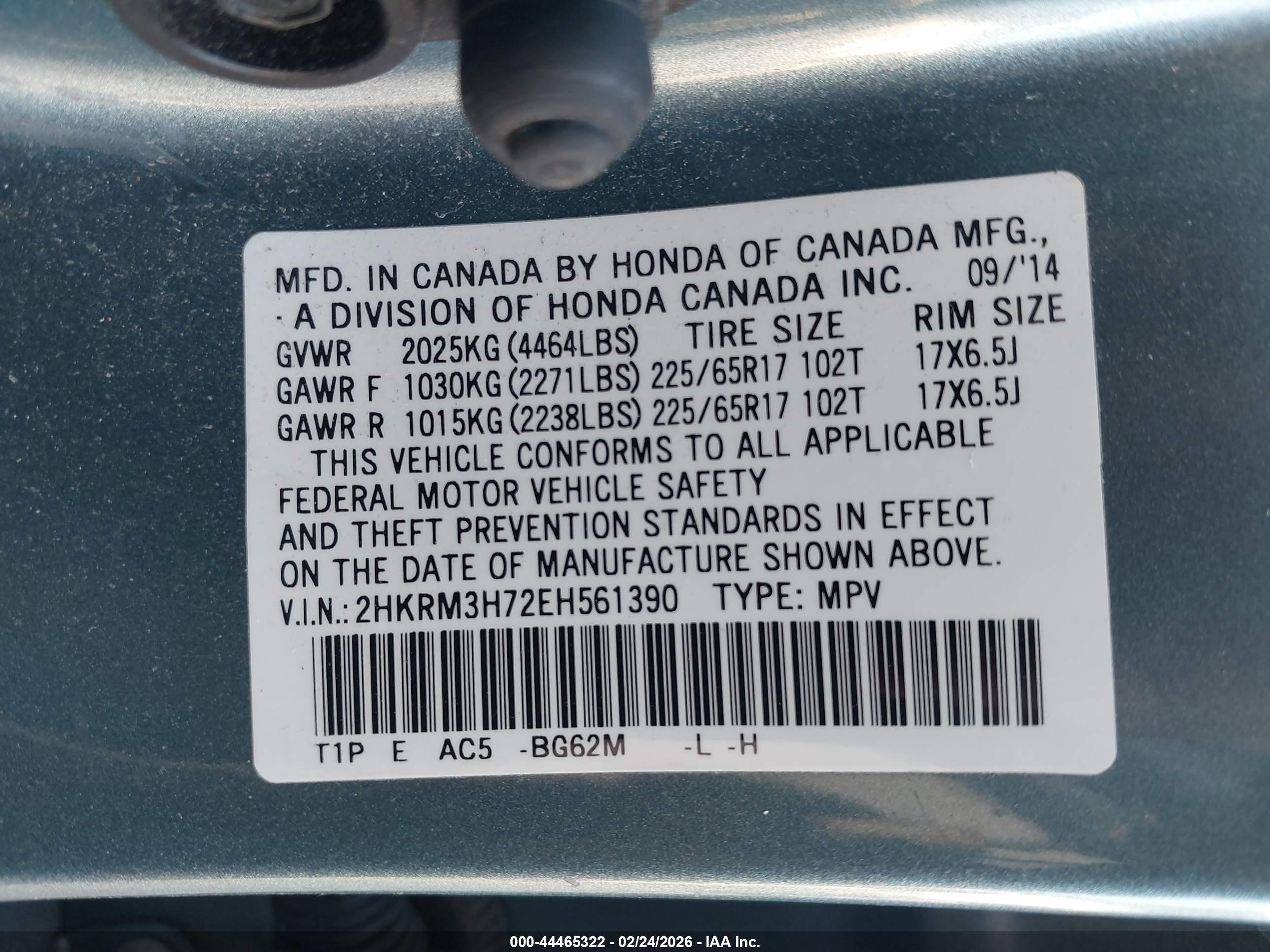 HONDA CR-V image 9