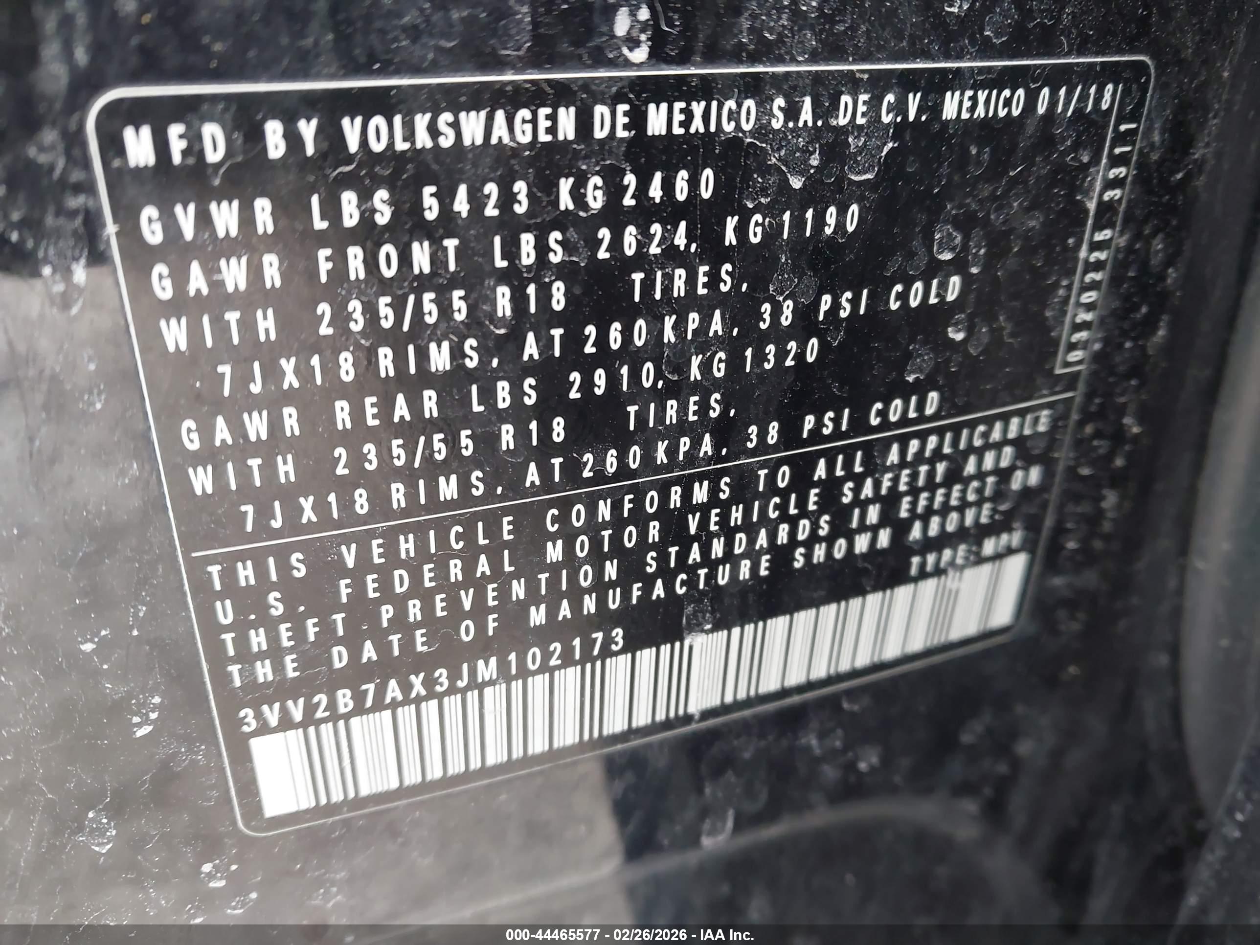 VOLKSWAGEN TIGUAN image 9