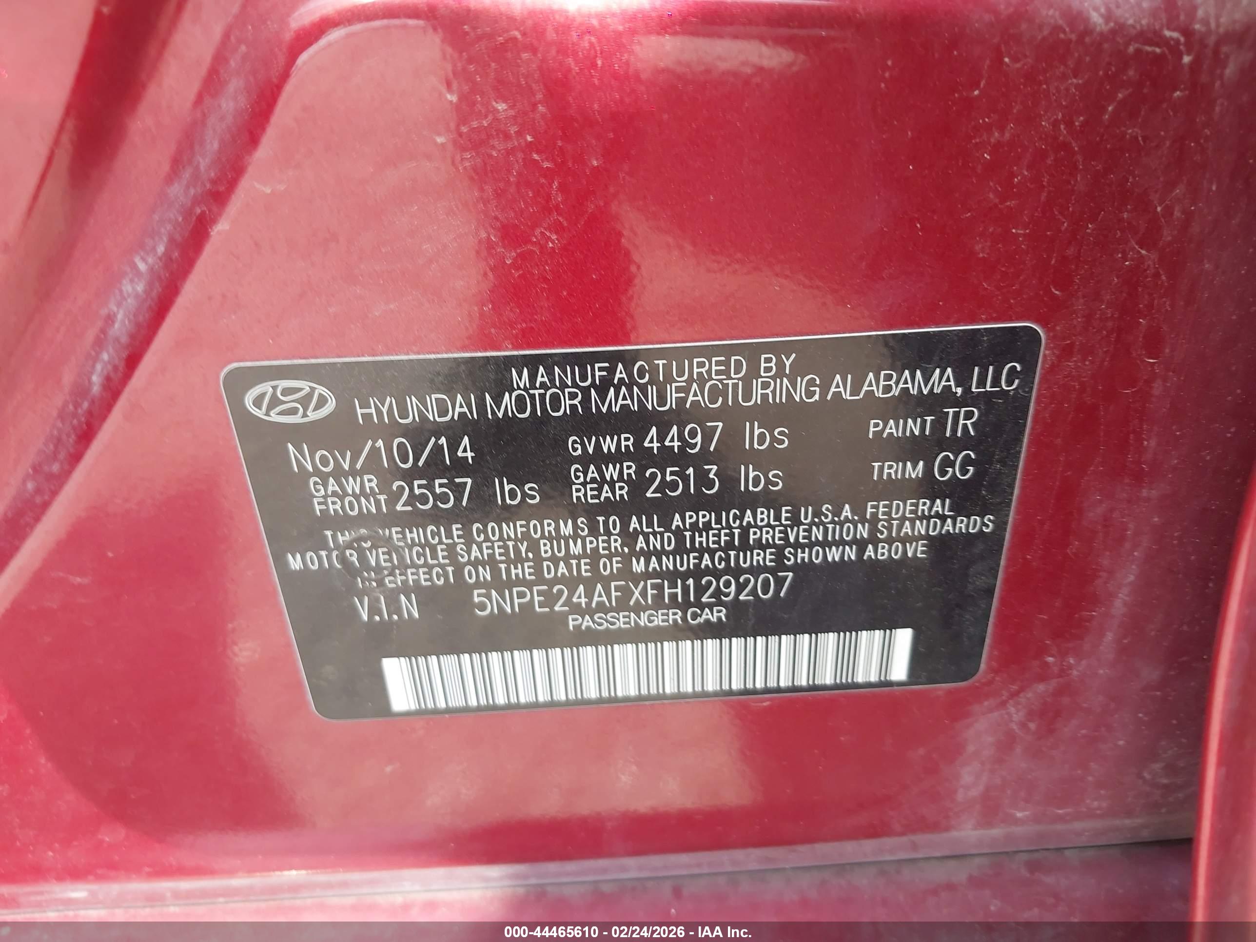 HYUNDAI SONATA image 9