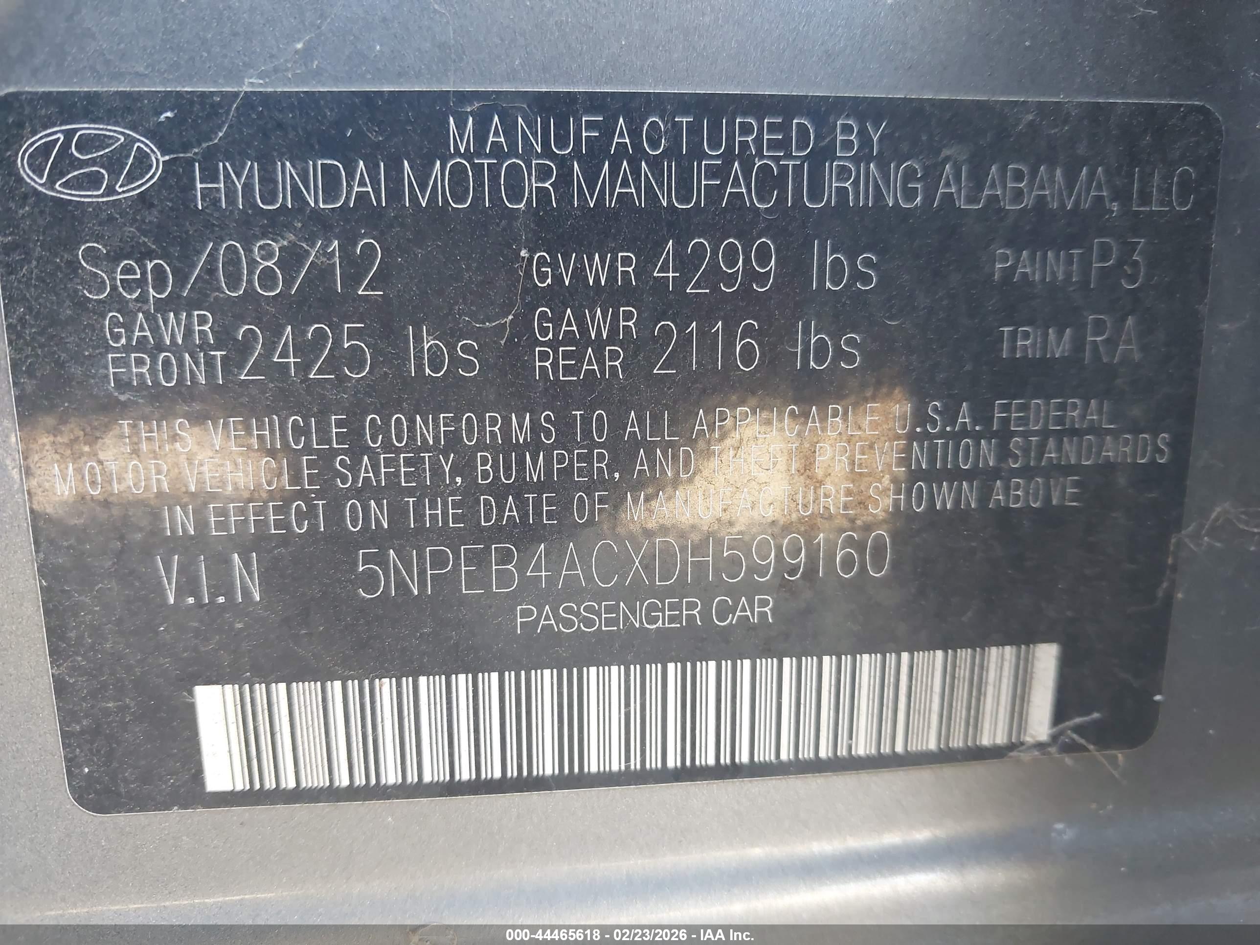 HYUNDAI SONATA image 9