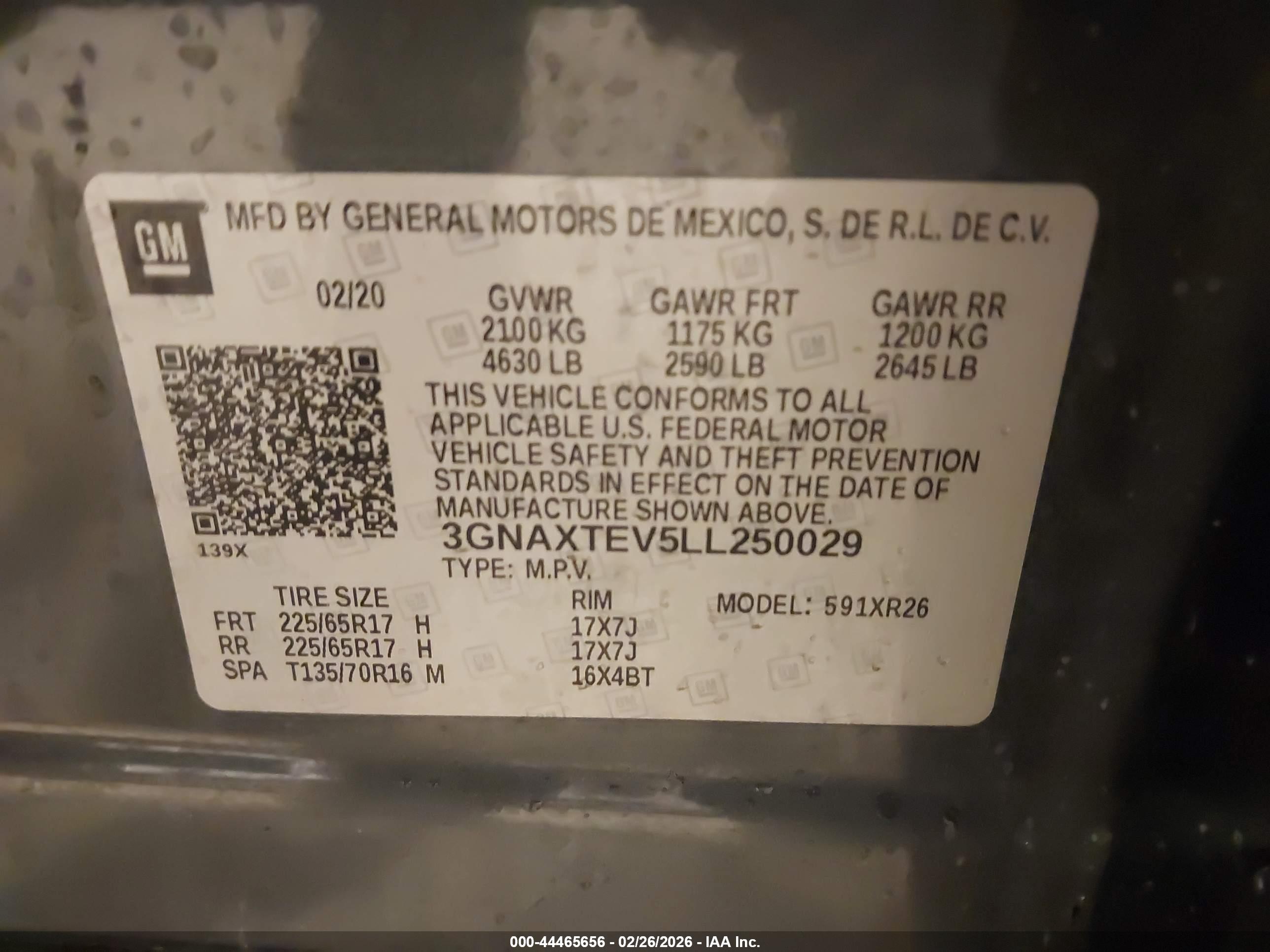 CHEVROLET EQUINOX image 9