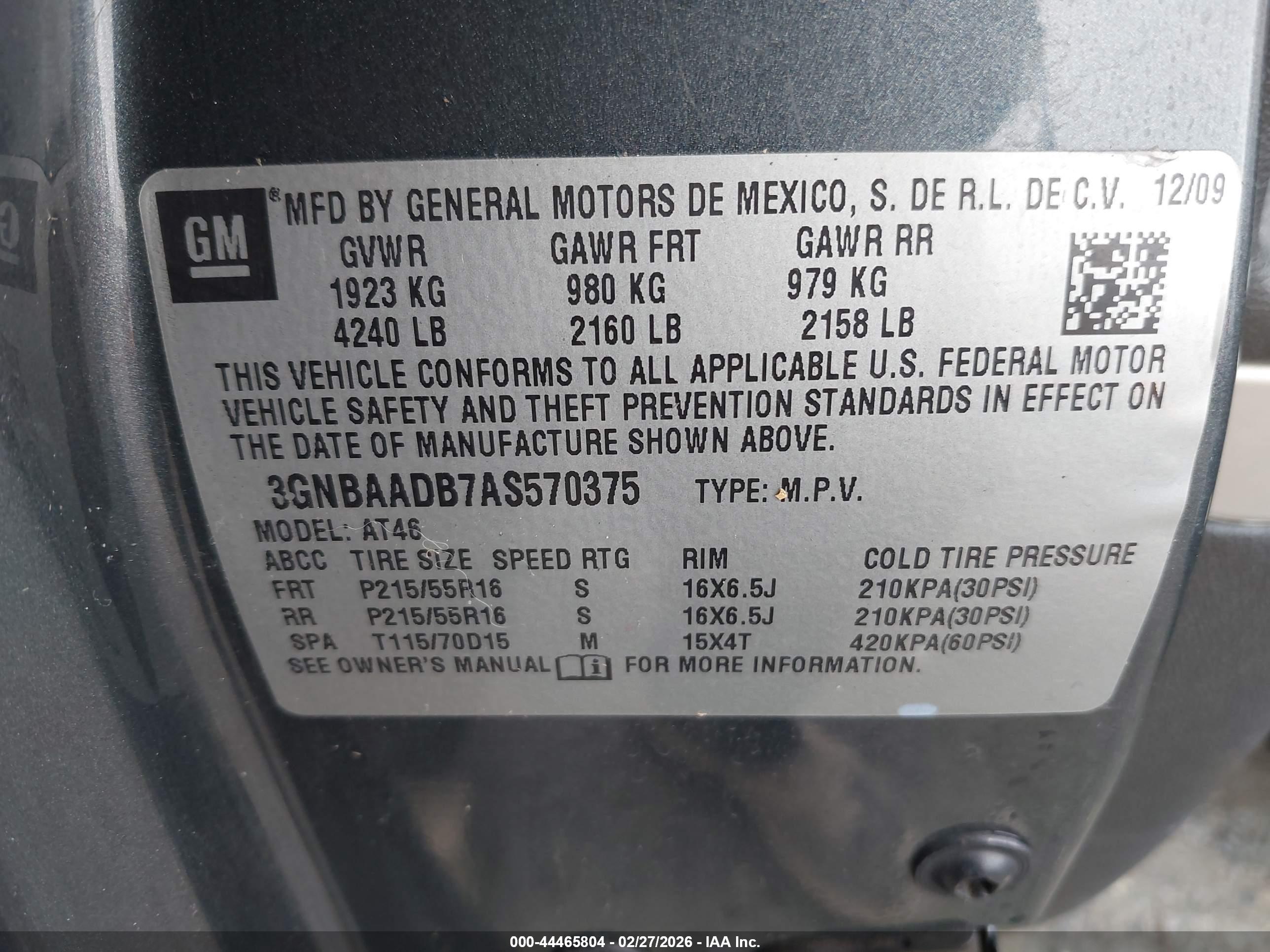 CHEVROLET HHR image 9