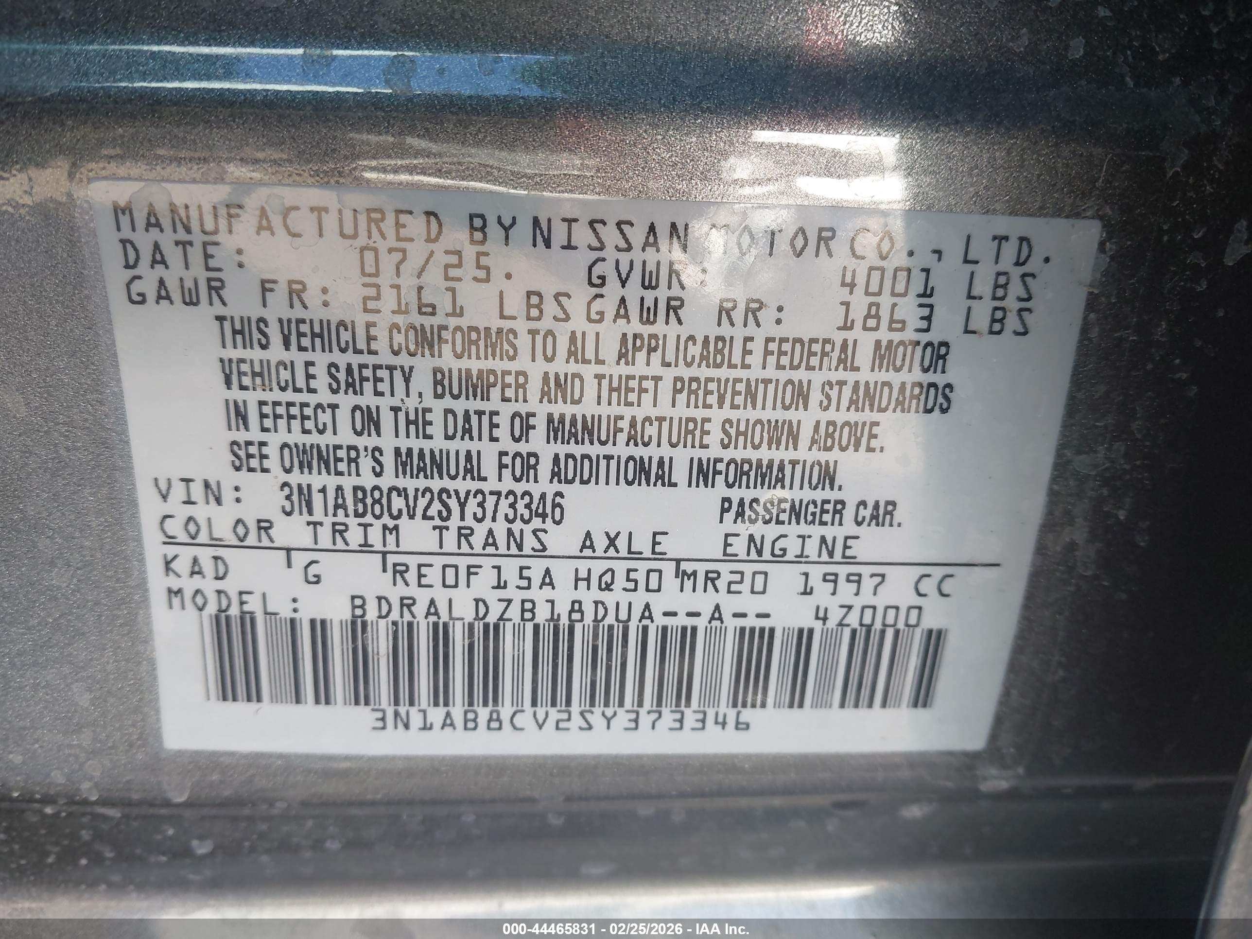NISSAN SENTRA image 9