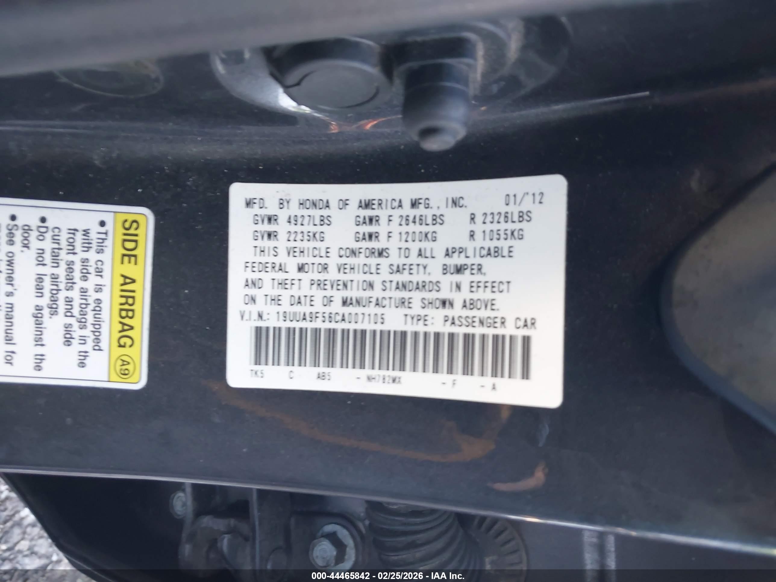 ACURA TL image 9