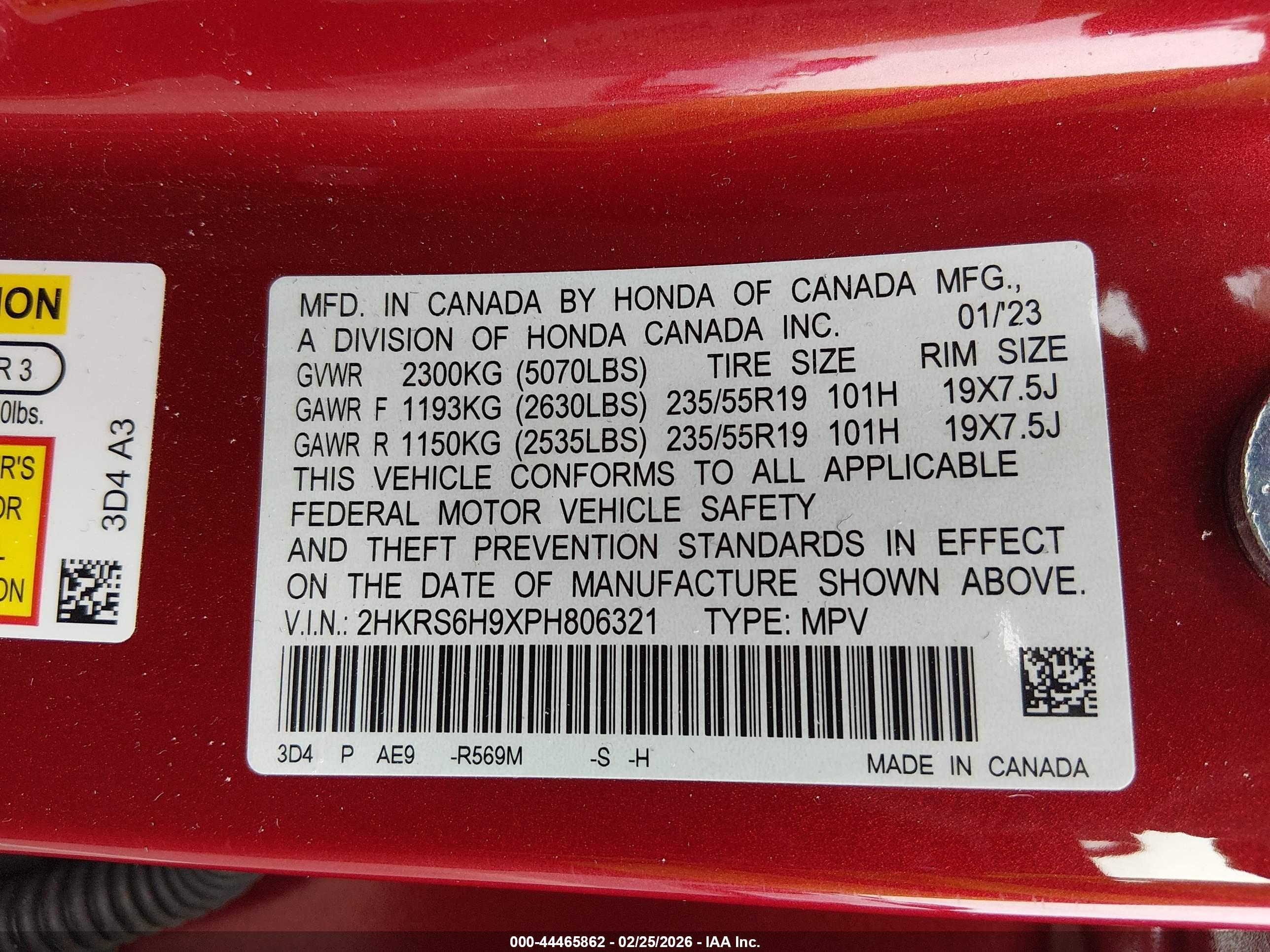 HONDA CR-V image 9