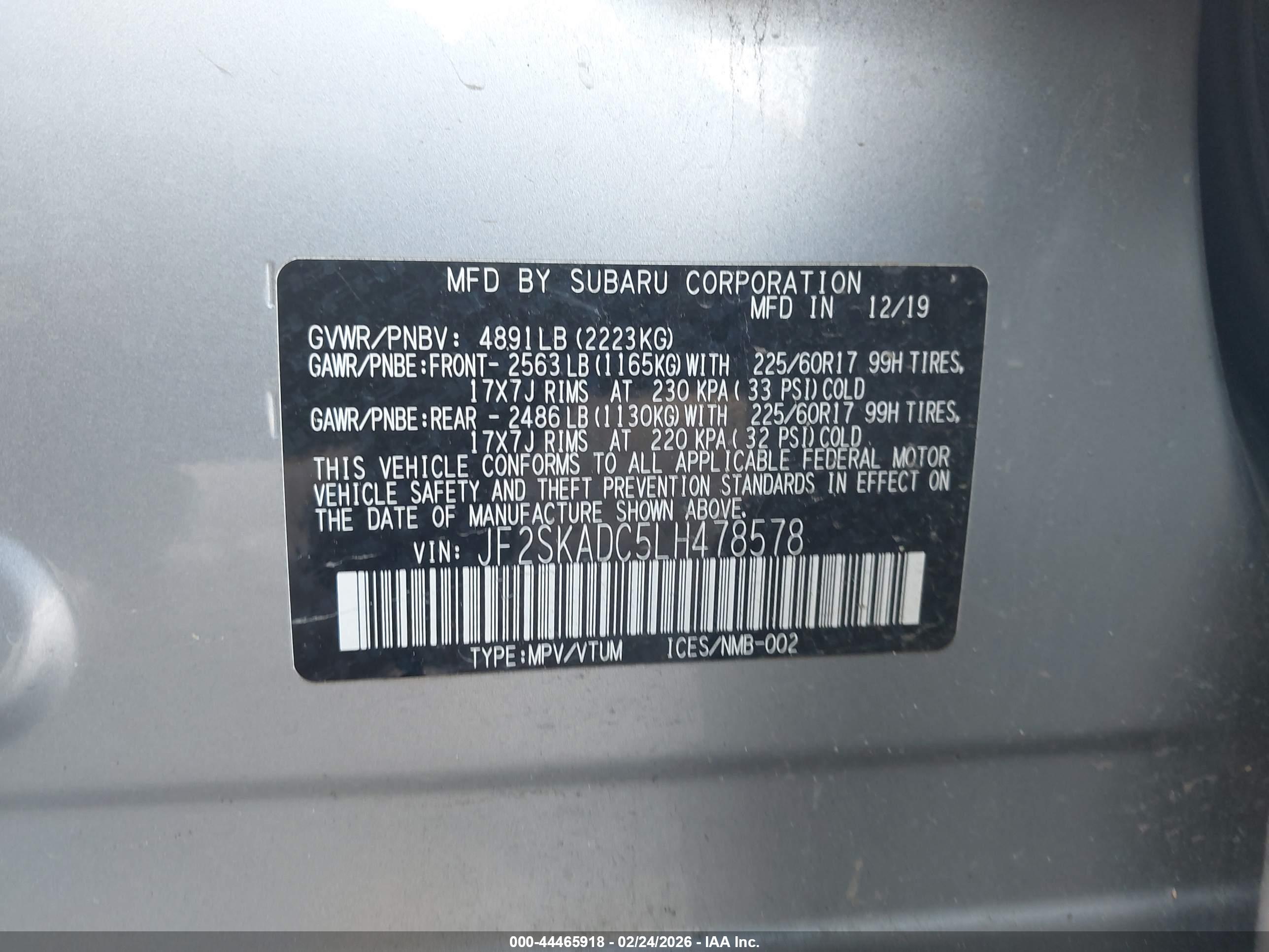 SUBARU FORESTER image 9