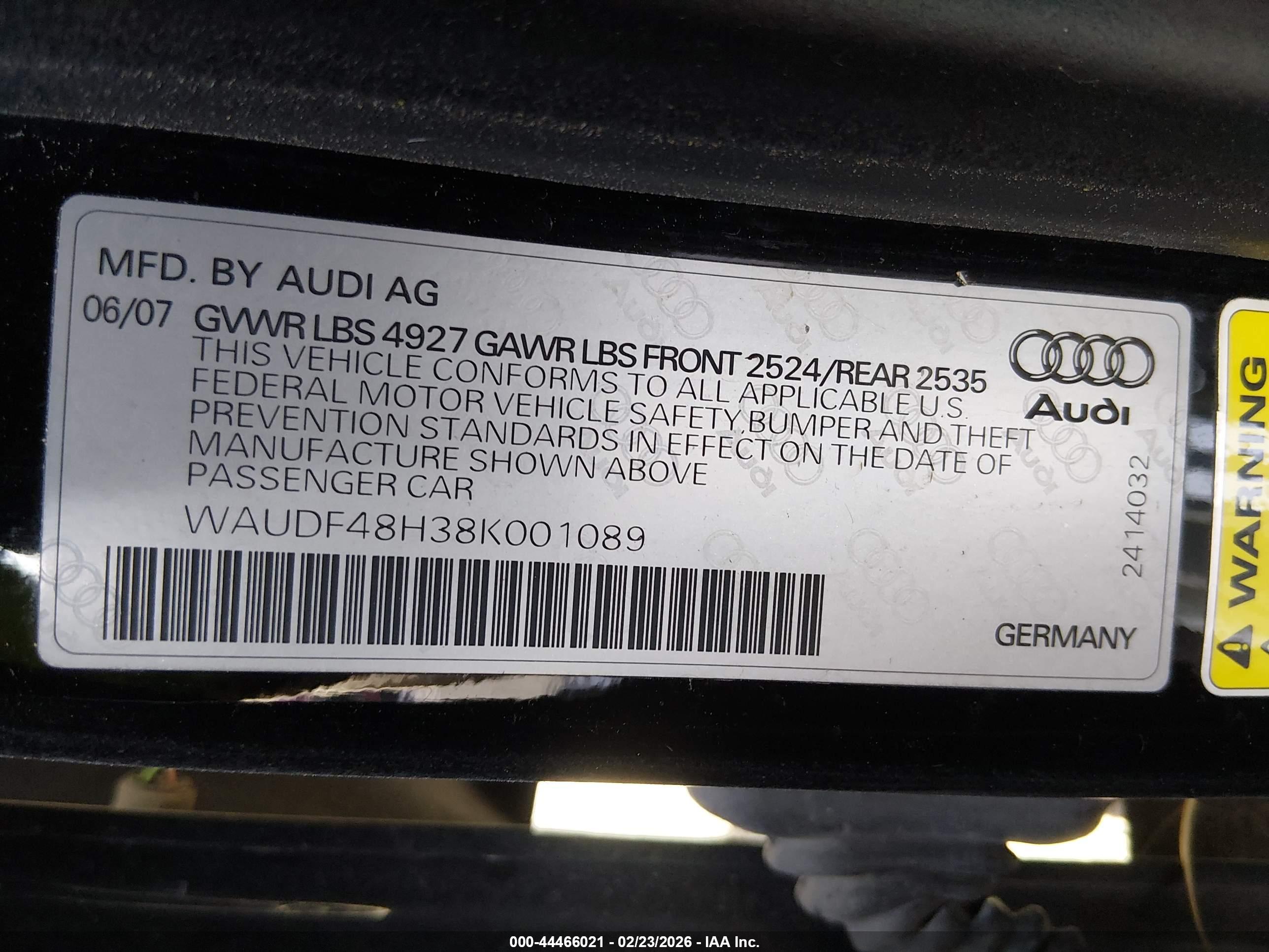 AUDI A4 image 9