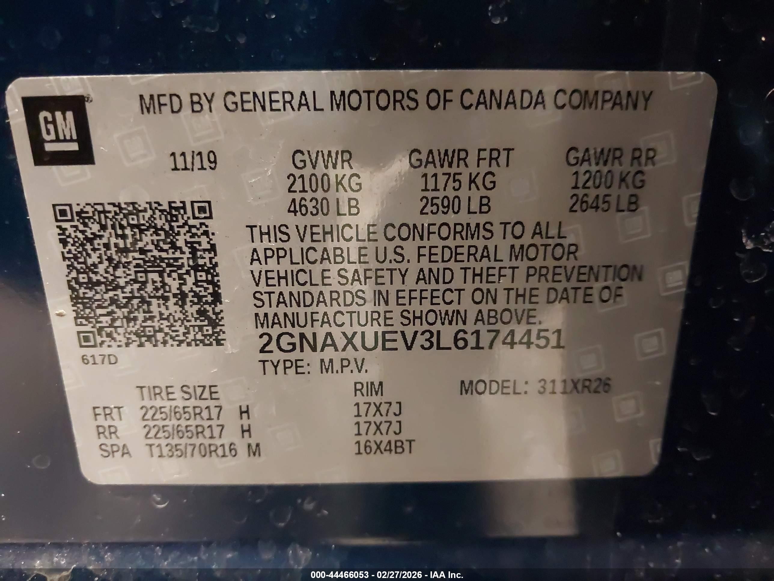 CHEVROLET EQUINOX image 9