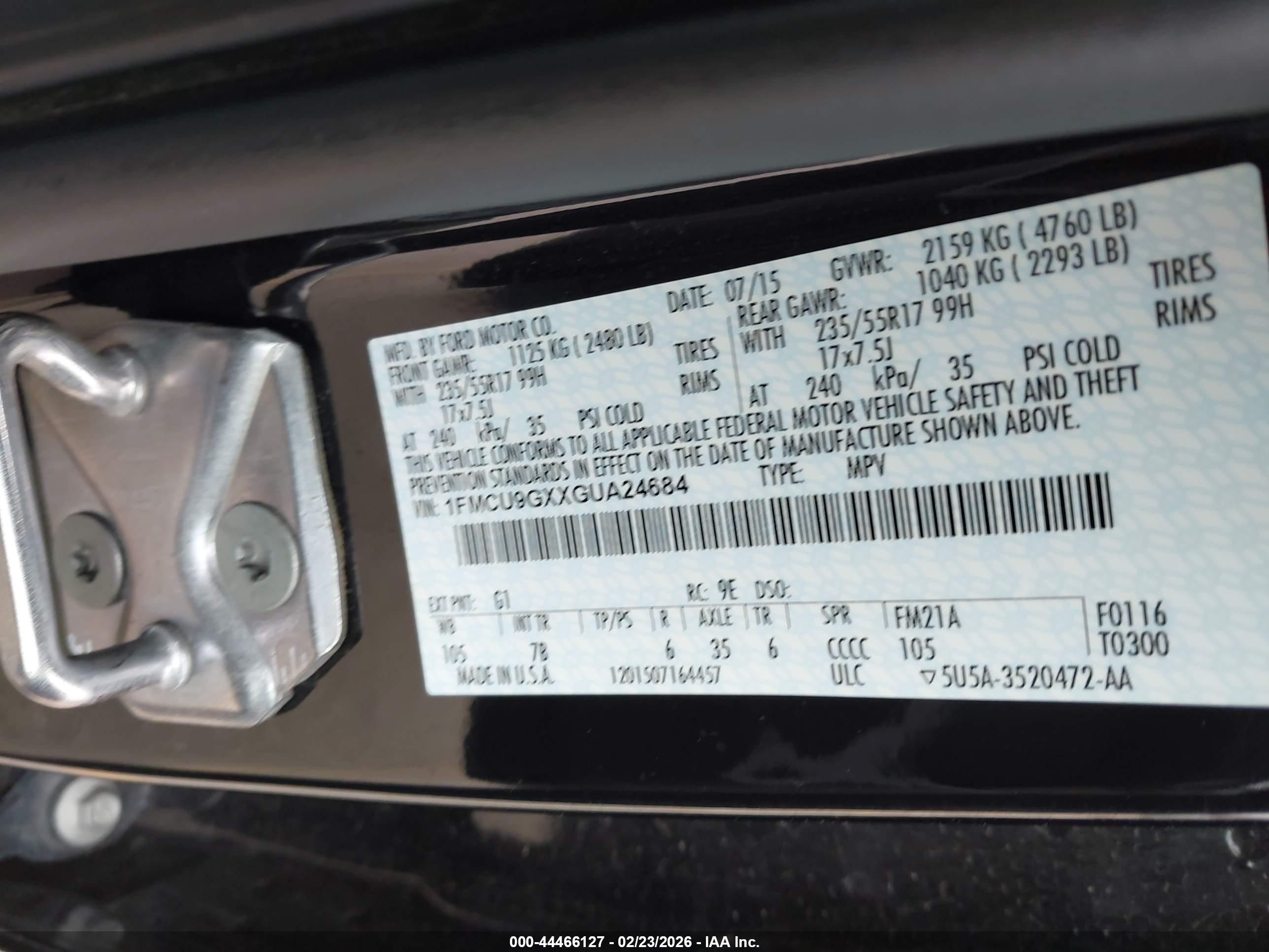 FORD ESCAPE image 9