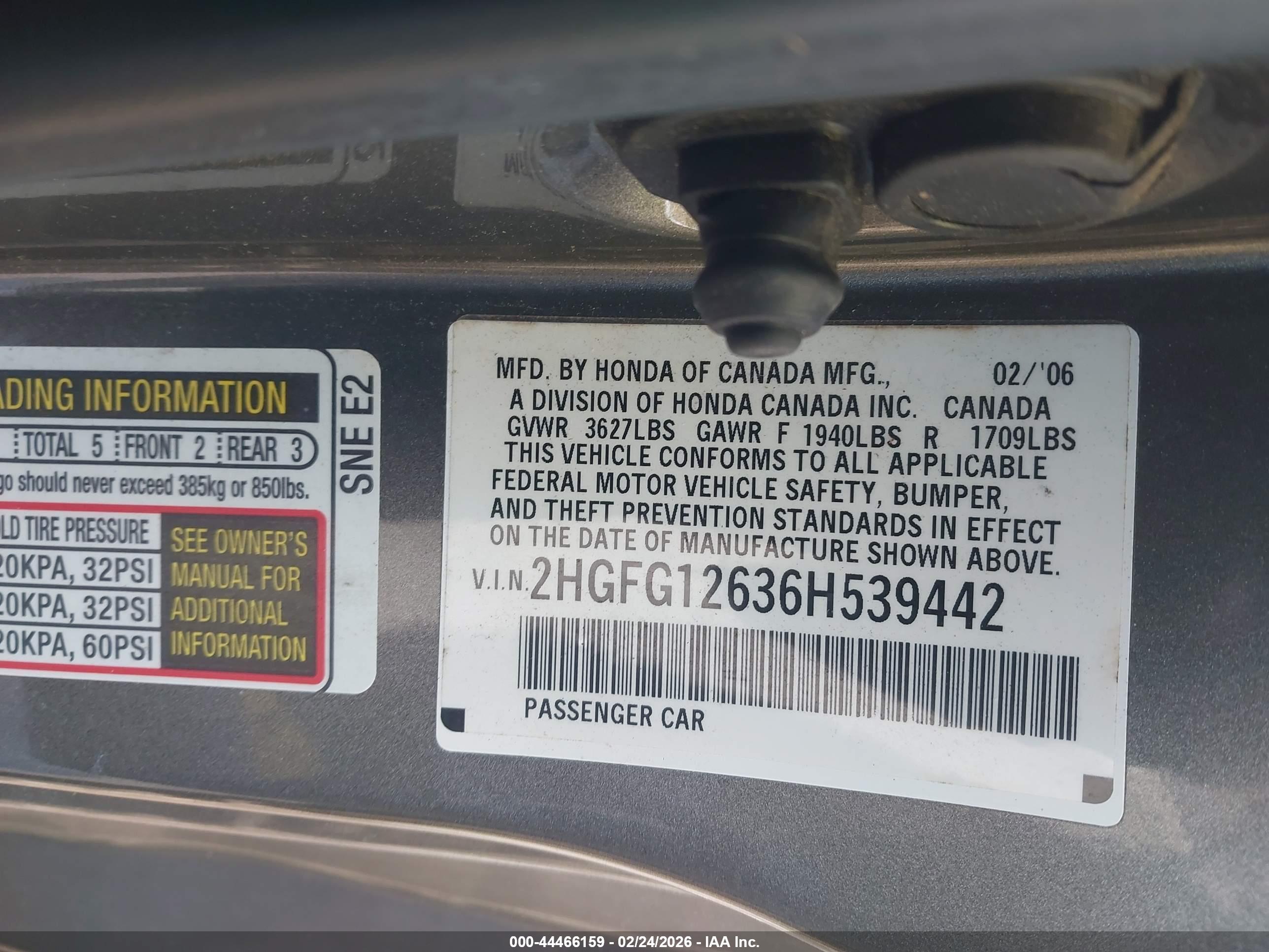 HONDA CIVIC image 9