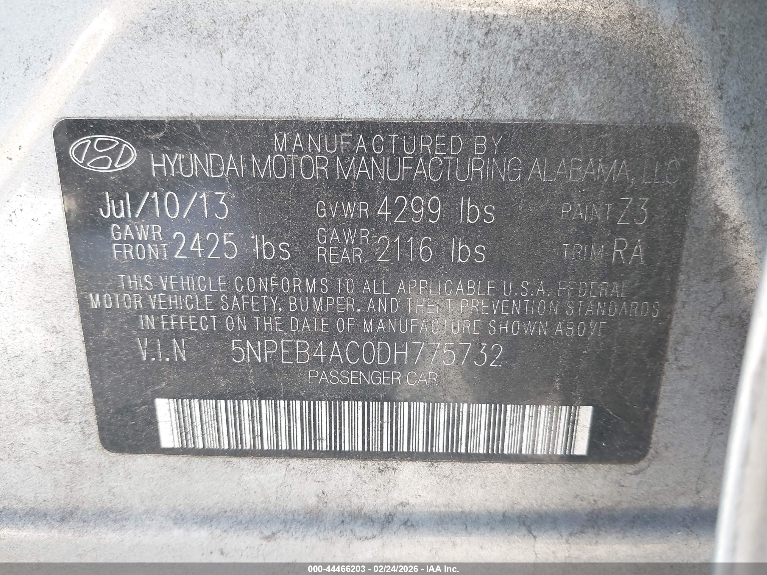 HYUNDAI SONATA image 9