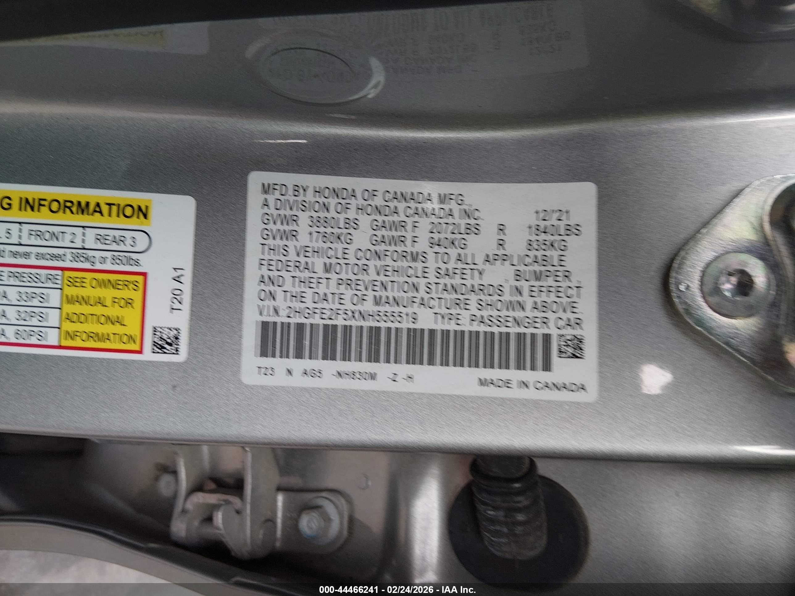HONDA CIVIC image 9