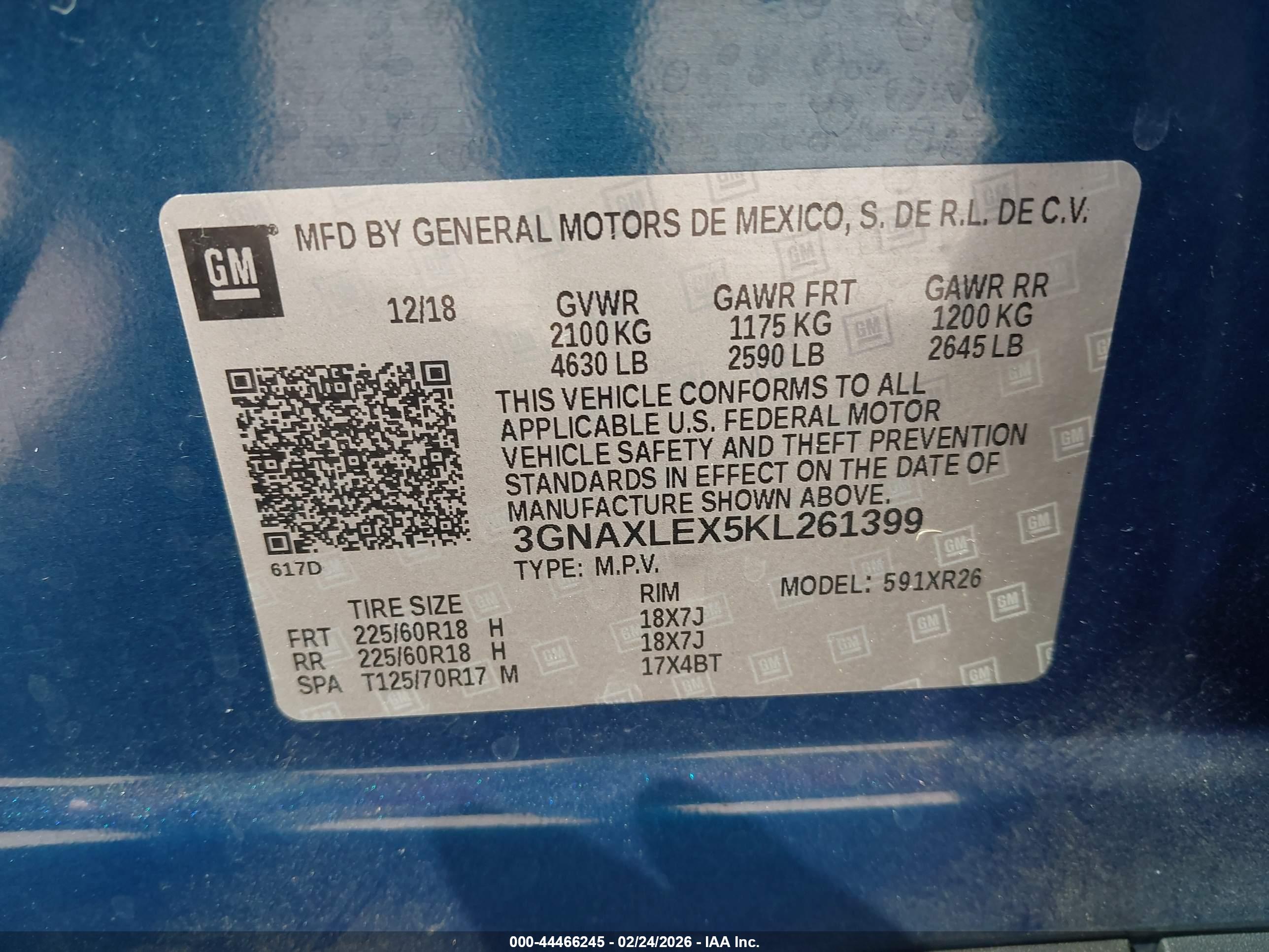 CHEVROLET EQUINOX image 9
