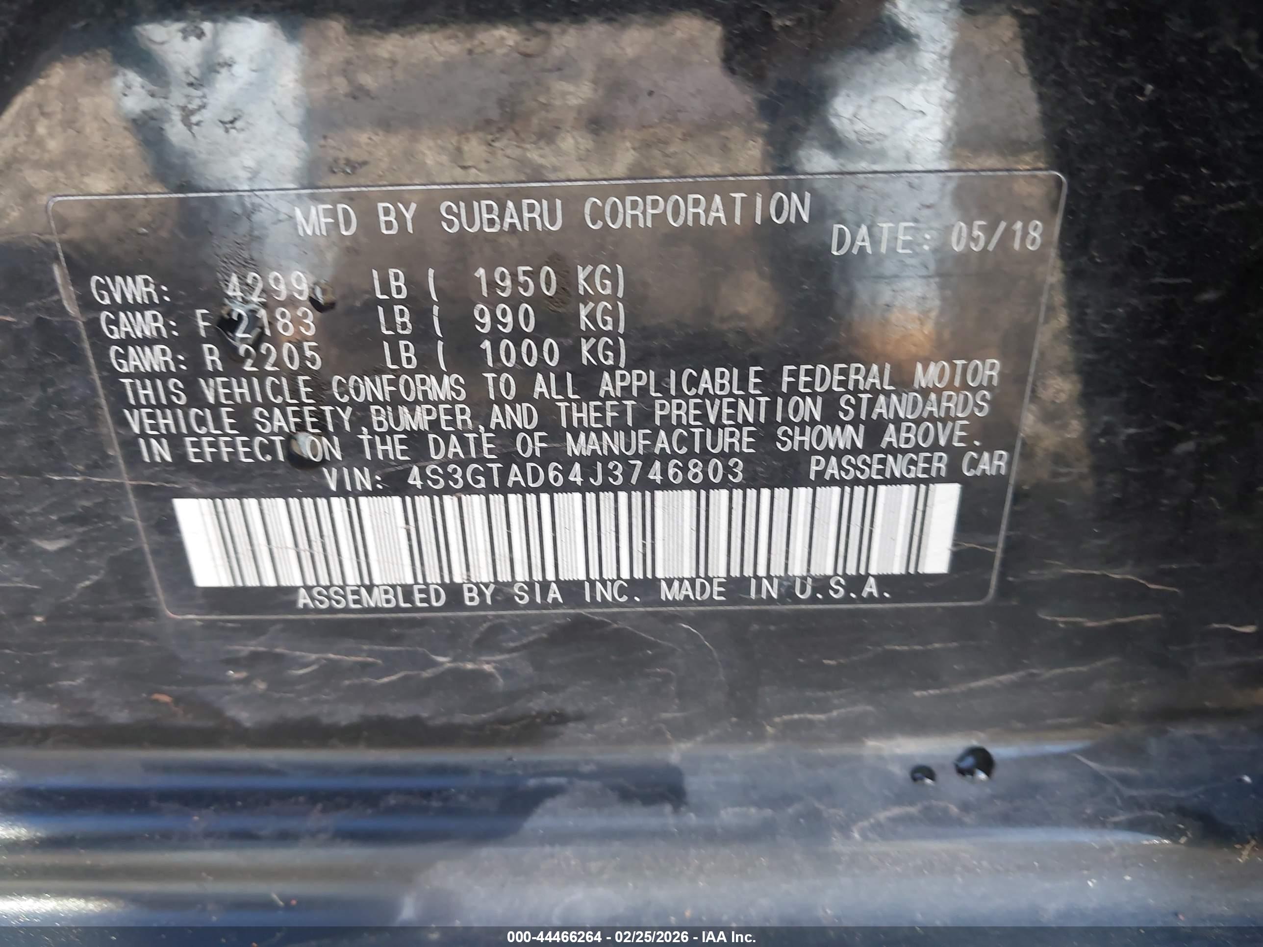 SUBARU IMPREZA image 9