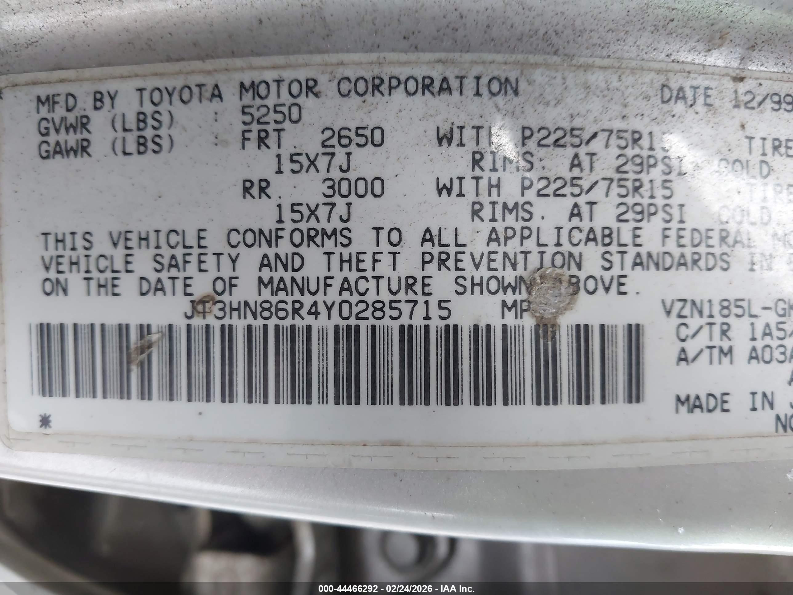 TOYOTA 4RUNNER image 9