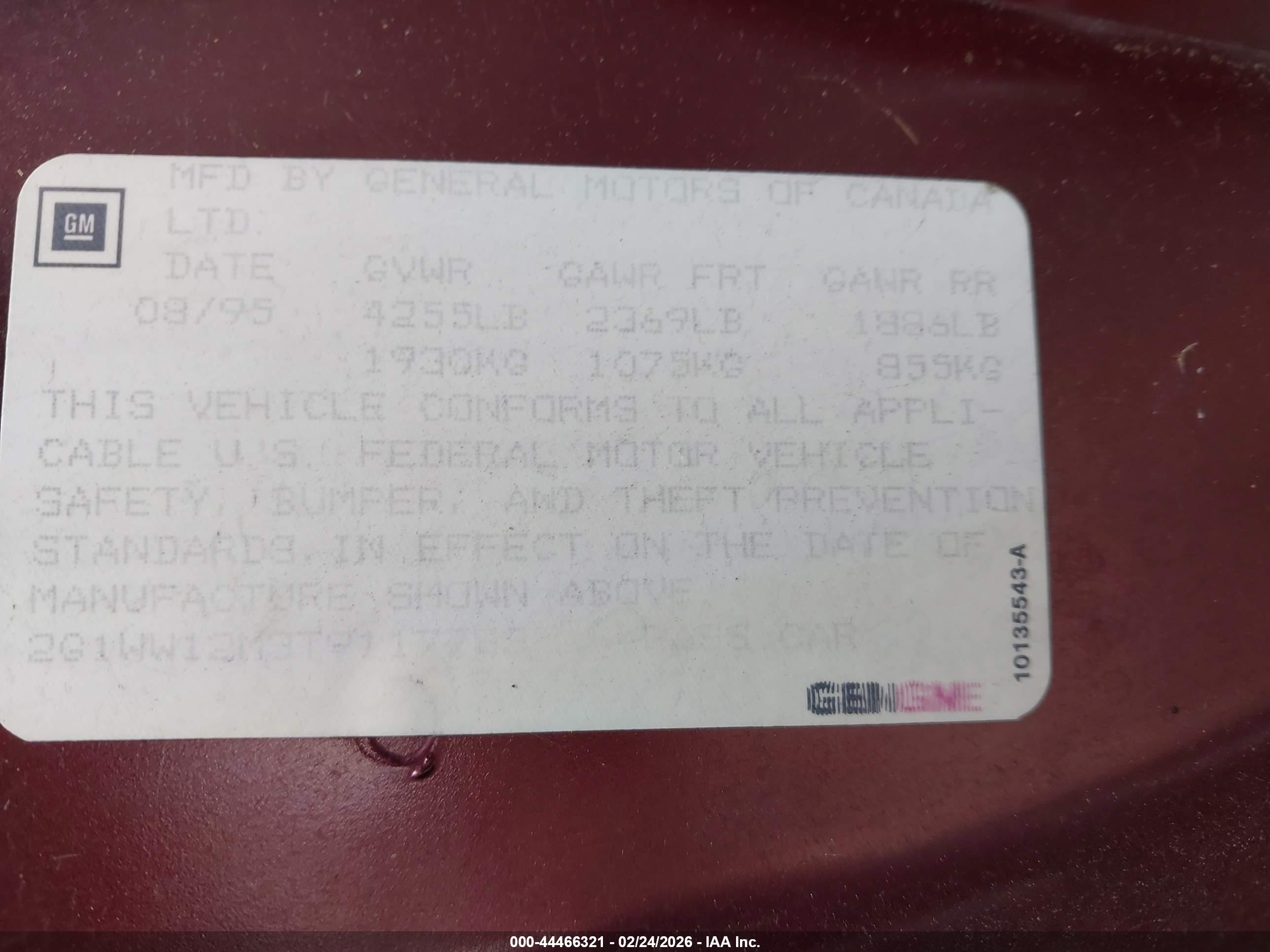 CHEVROLET MONTE image 9