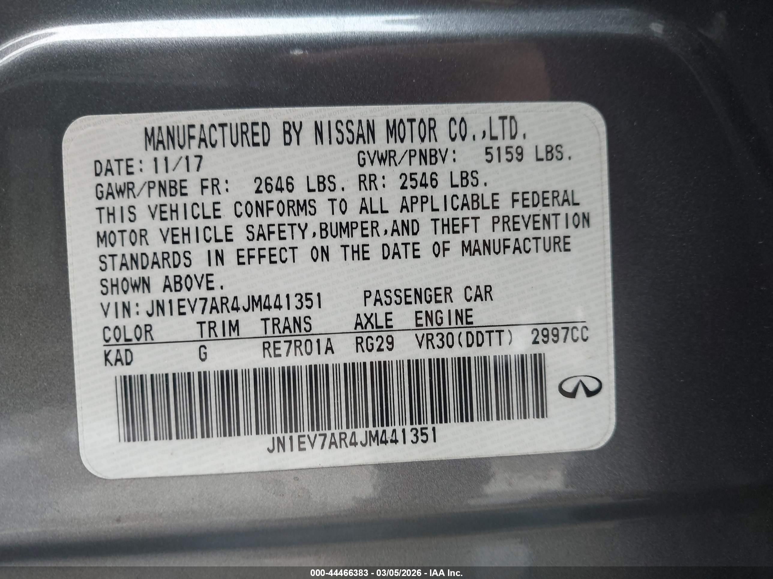 INFINITI Q50 image 9