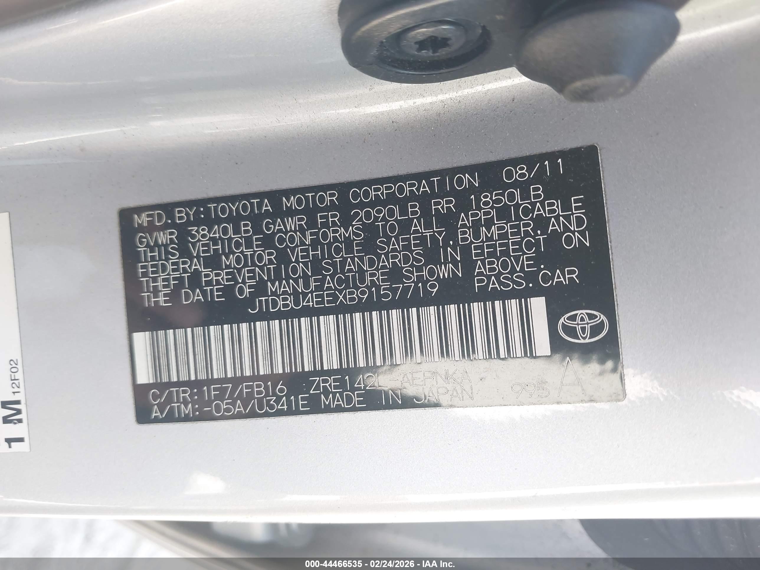 TOYOTA COROLLA image 9