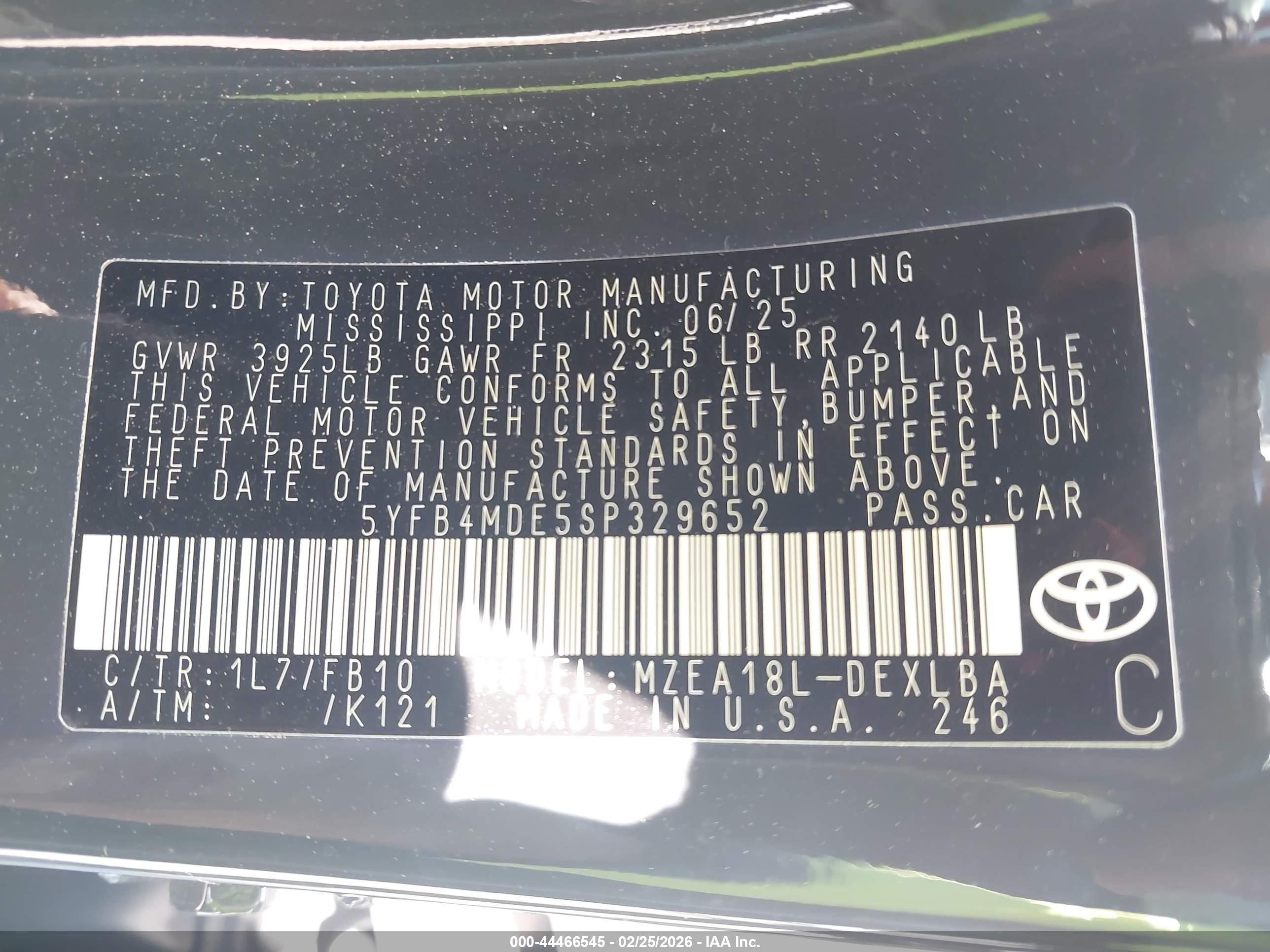 TOYOTA COROLLA image 9