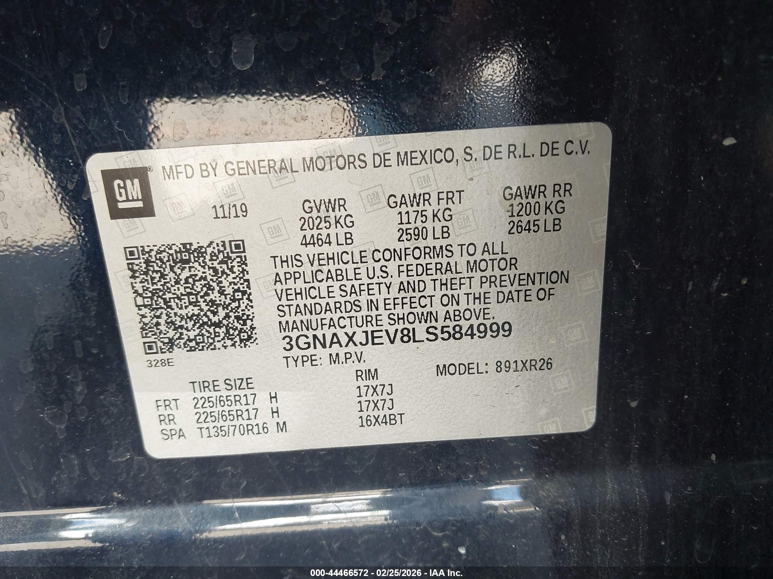 CHEVROLET EQUINOX image 9
