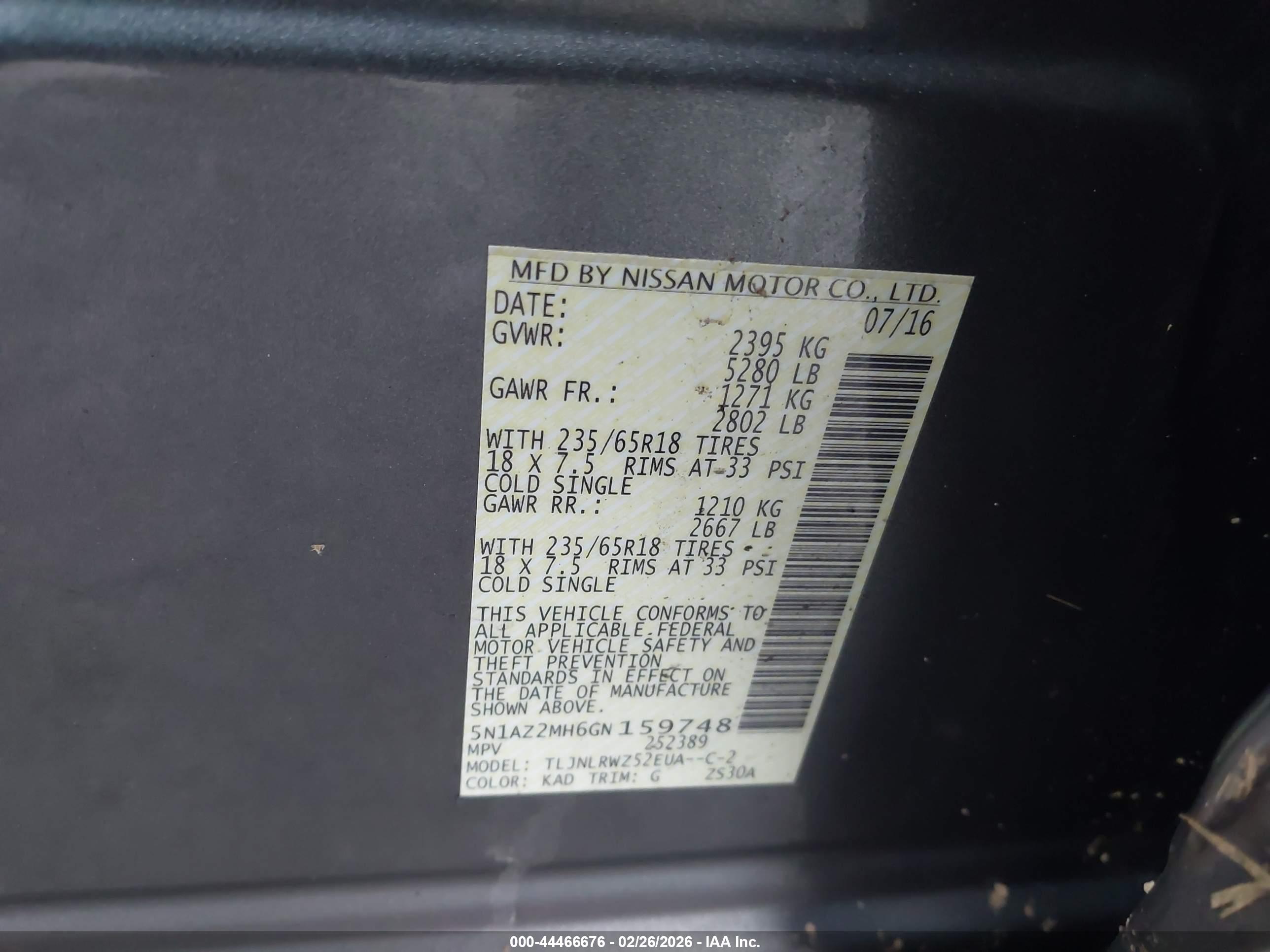 NISSAN MURANO image 9