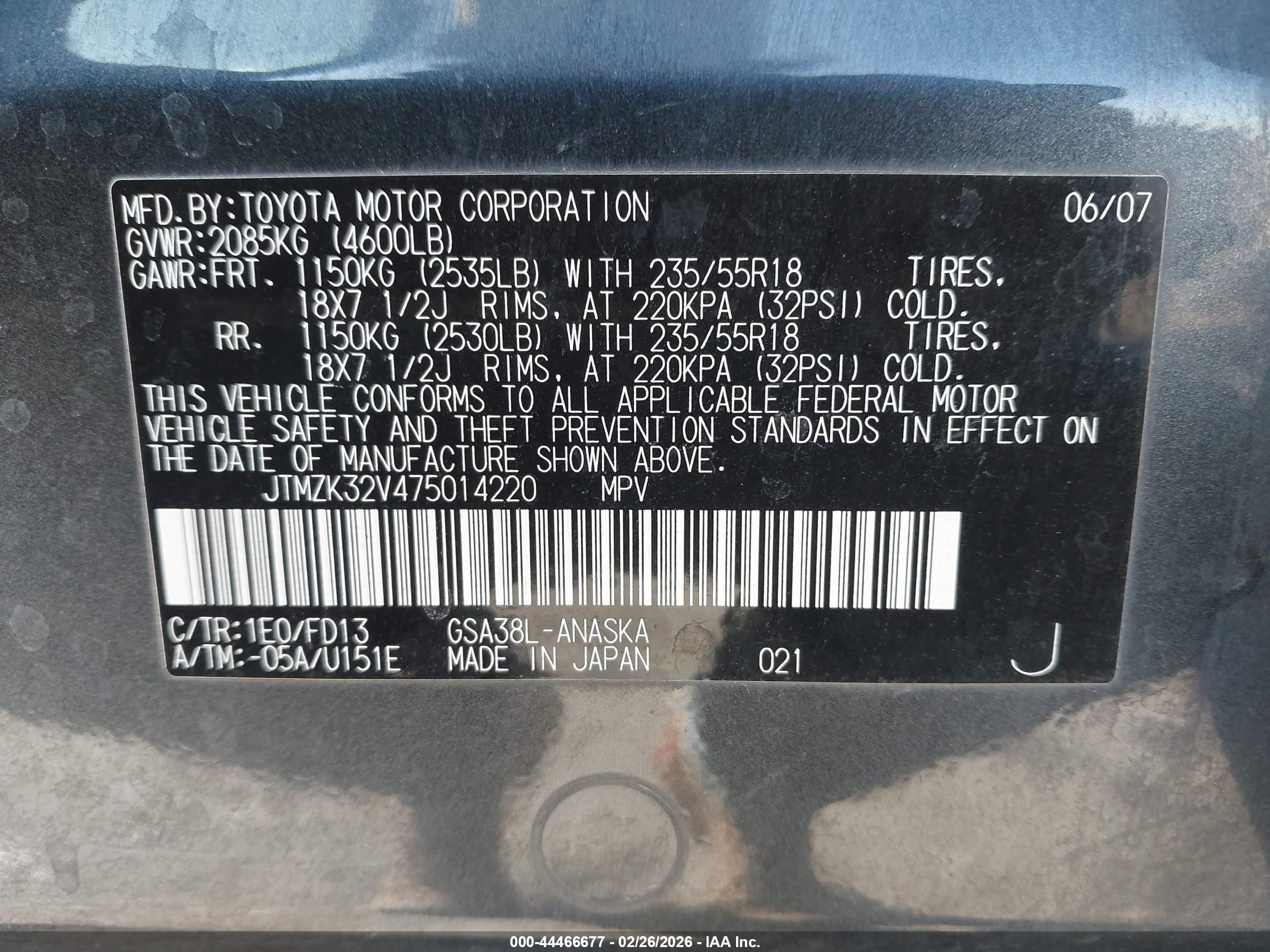 TOYOTA RAV4 image 9