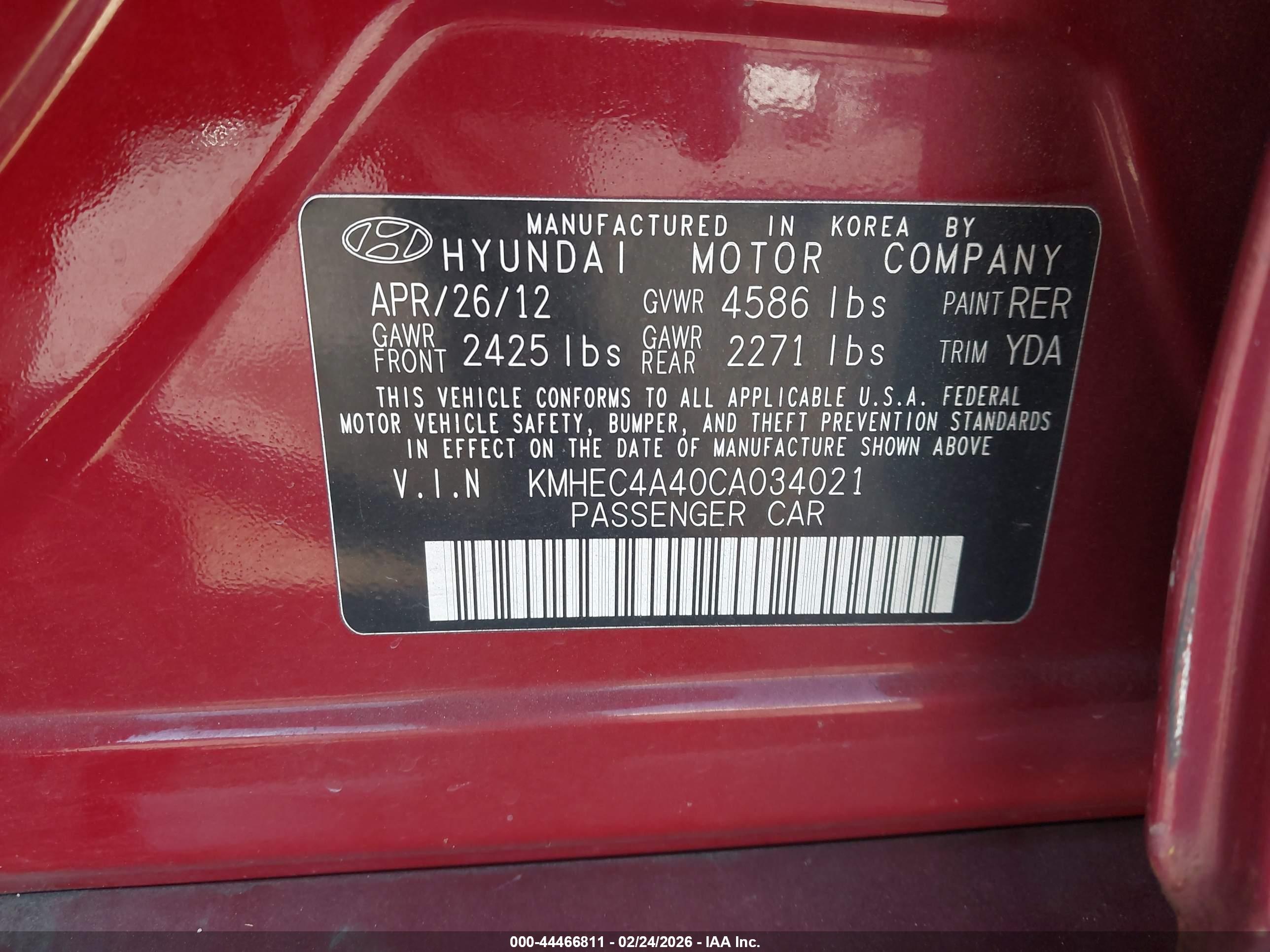 HYUNDAI SONATA image 9