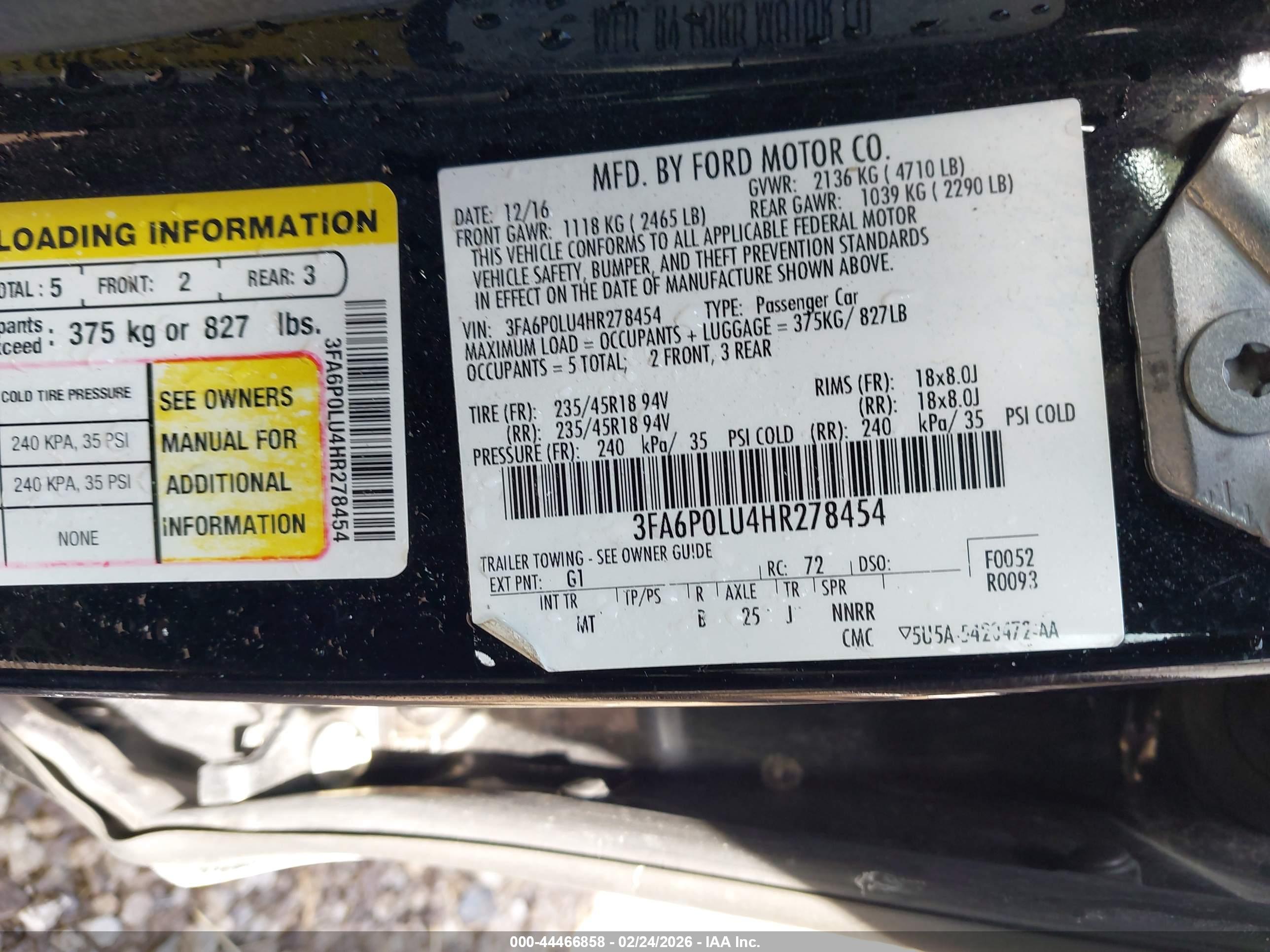 FORD FUSION image 9